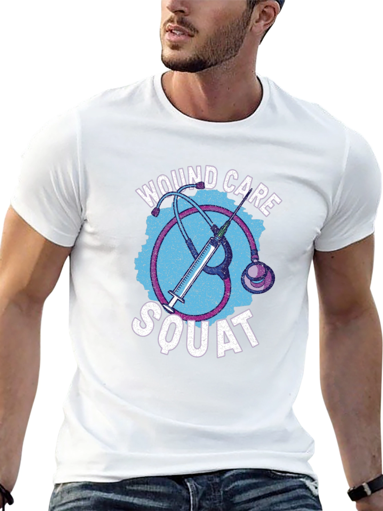 Wound Care Squad Black T-Shirt