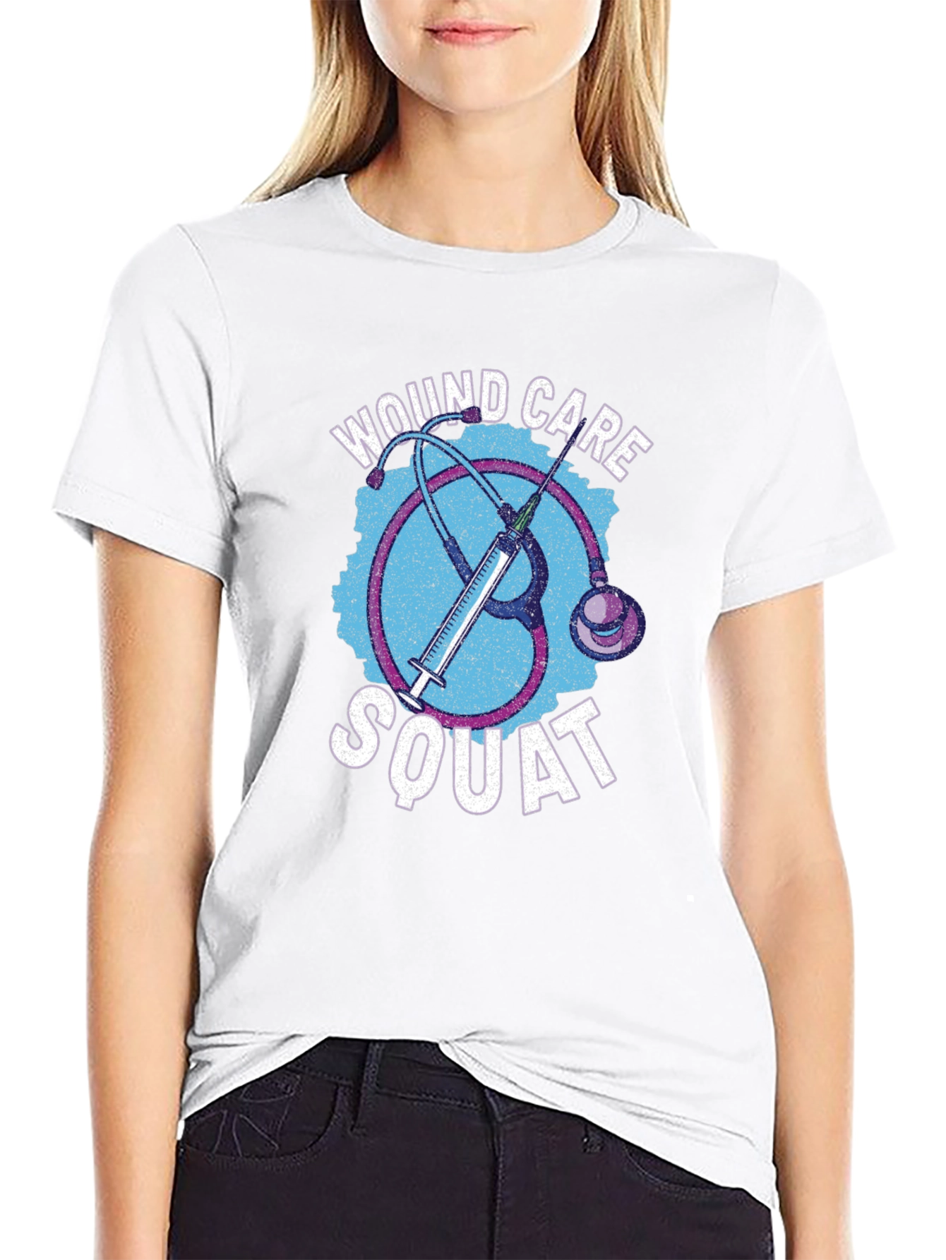 Wound Care Squad Black T-Shirt