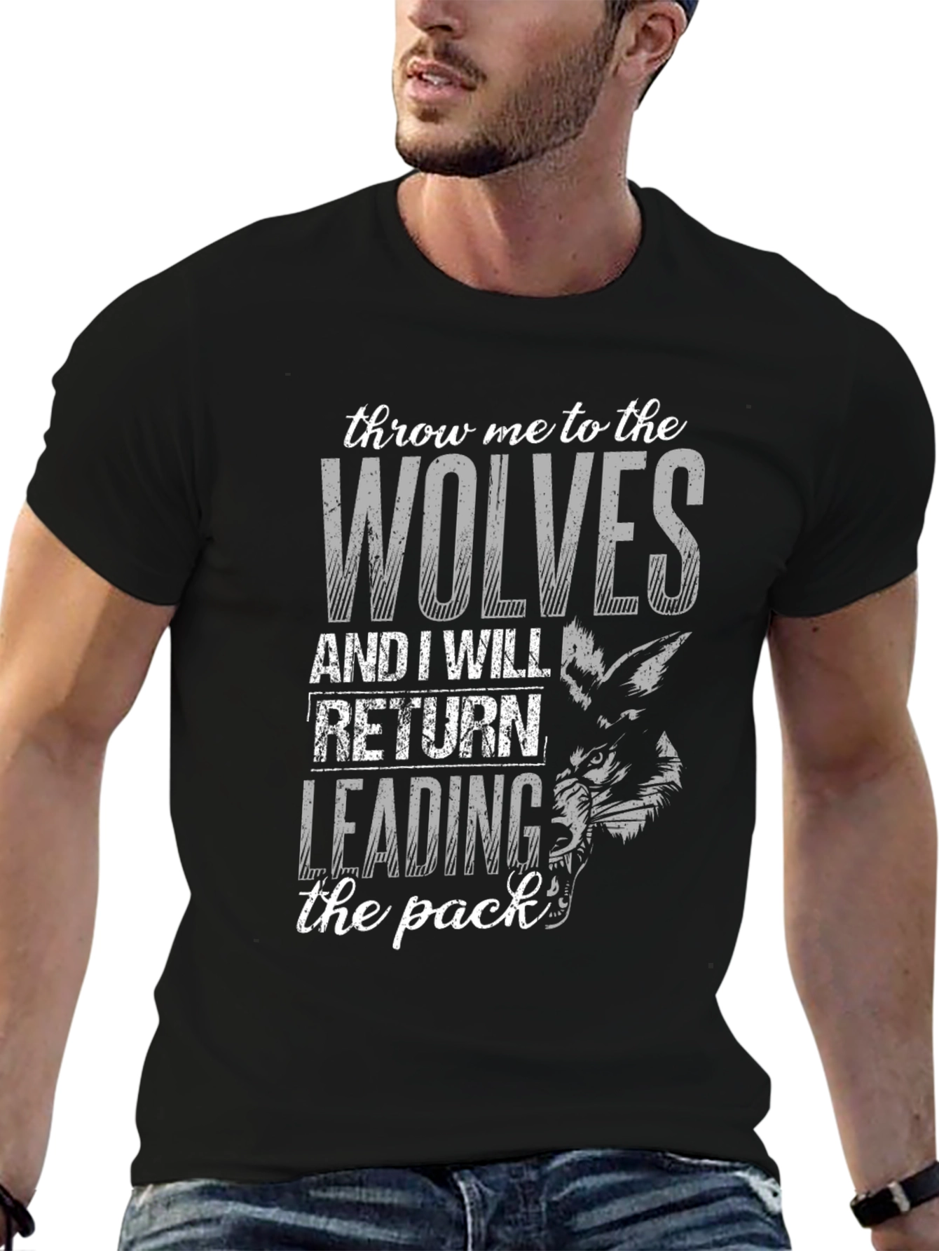 Throw Me to the Wolves Graphic Tee