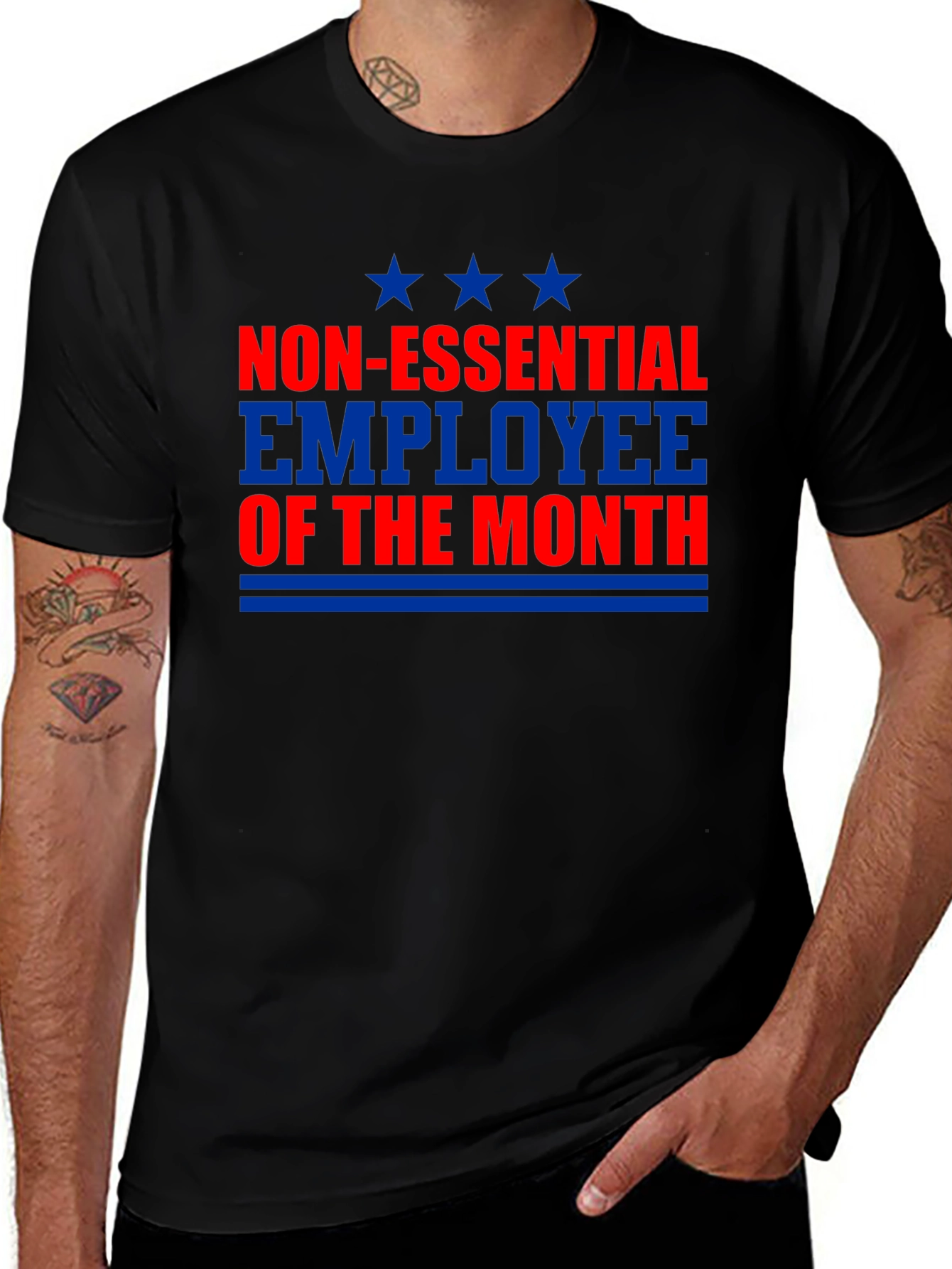 Non-Essential Employee of the Month T-Shirt