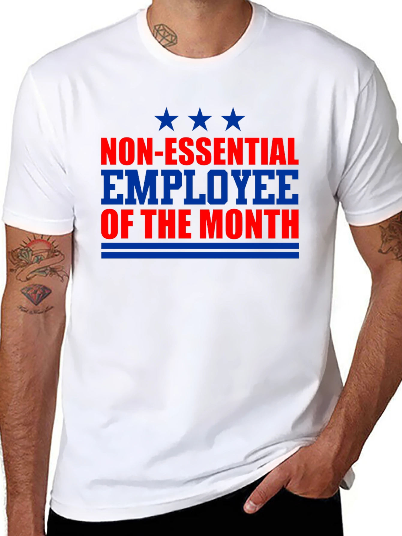 Non-Essential Employee of the Month T-Shirt
