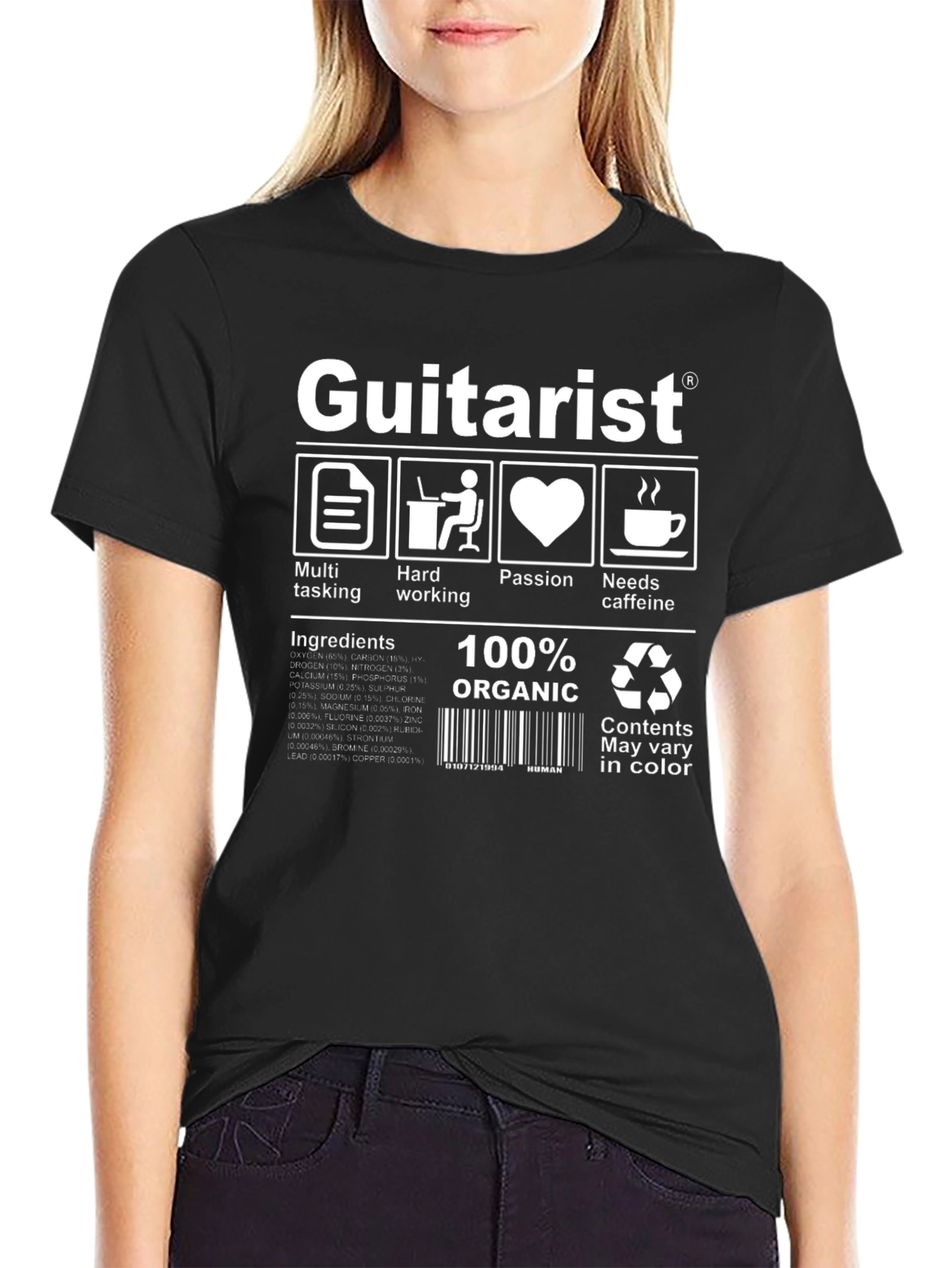 Guitarist T-Shirt - Funny Musician Tee
