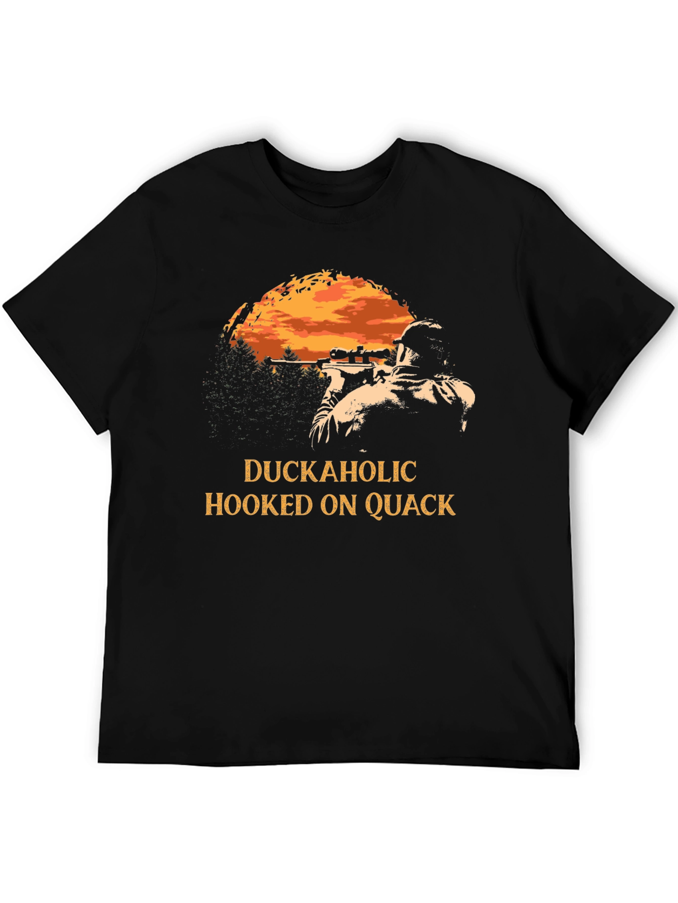 Duckaholic Hunting T-Shirt - Hooked on Quack