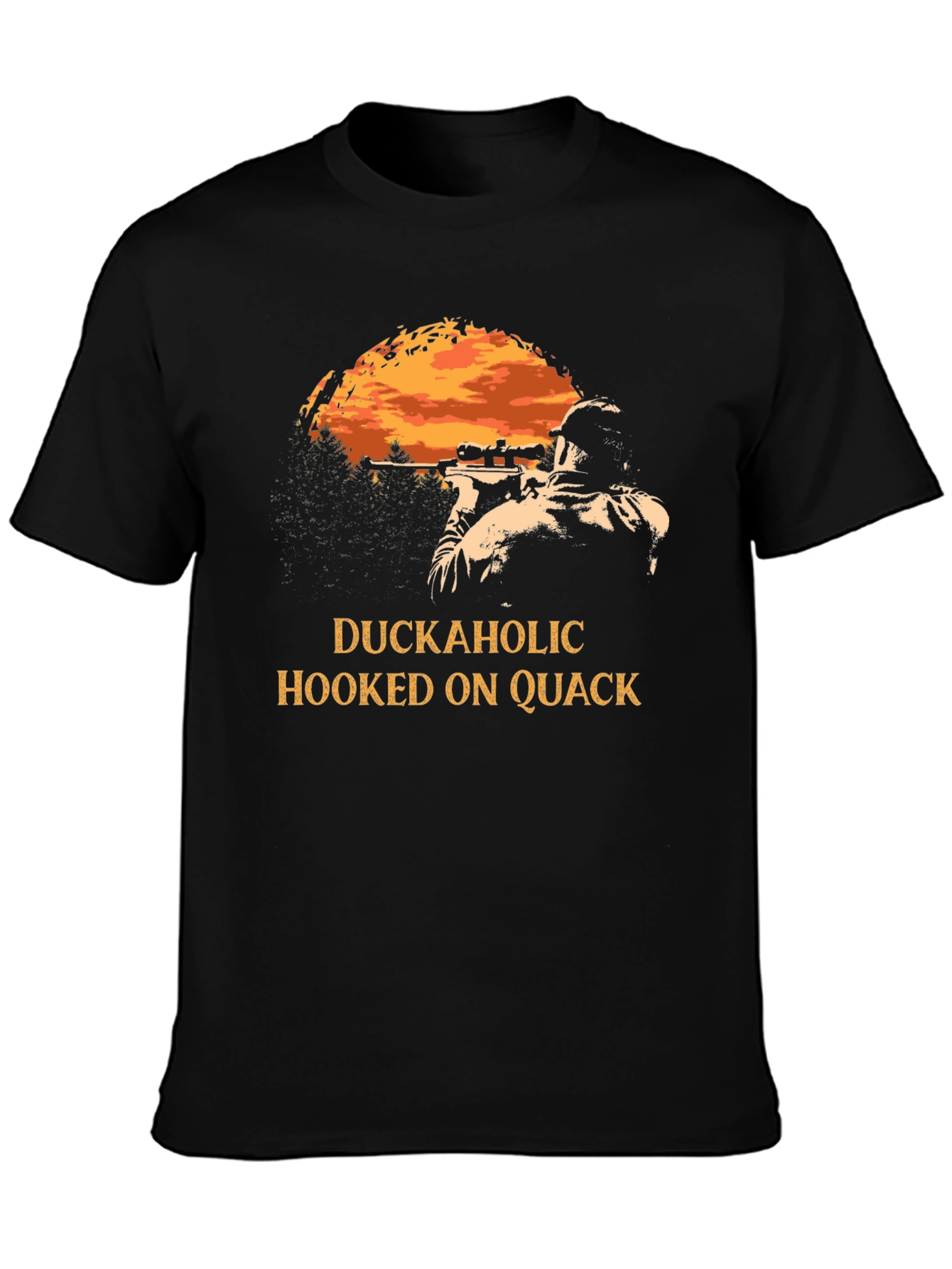 Duckaholic Hunting T-Shirt - Hooked on Quack