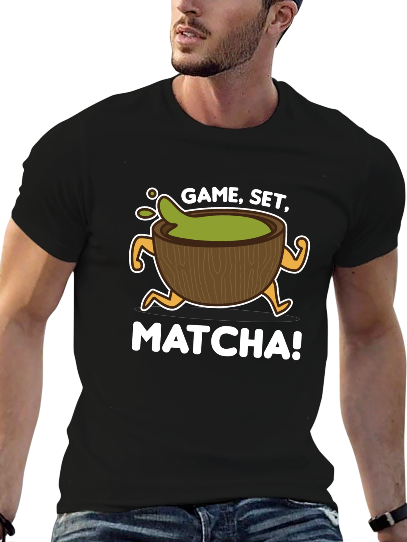 Game Set Matcha T-Shirt - Unique Graphic Tee