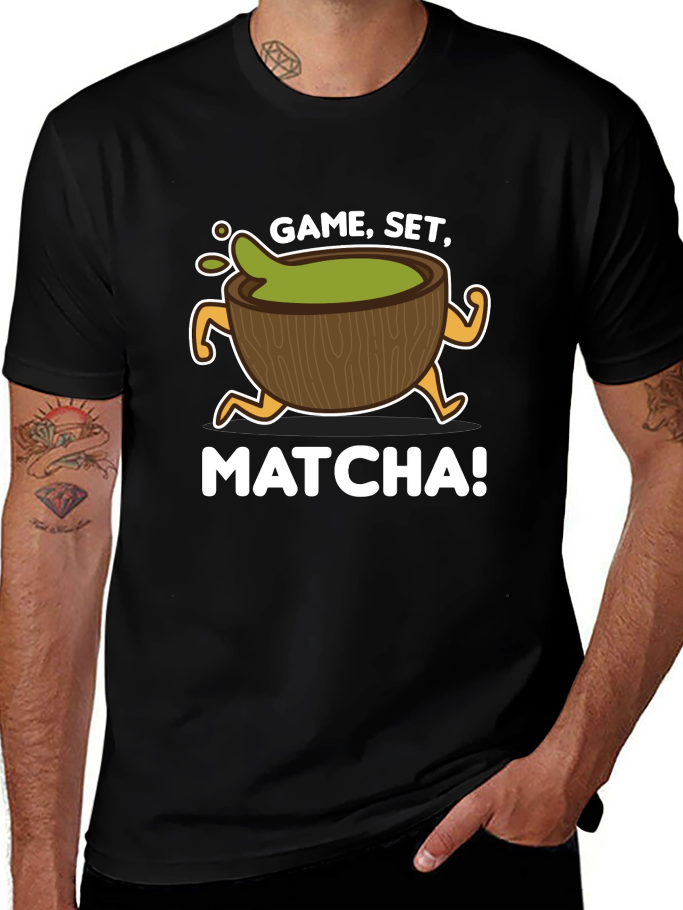 Game Set Matcha T-Shirt - Unique Graphic Tee