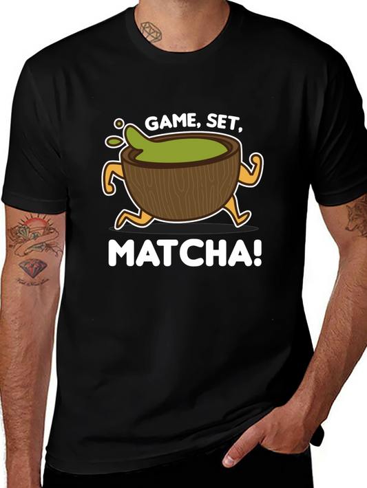 Game Set Matcha T-Shirt - Unique Graphic Tee