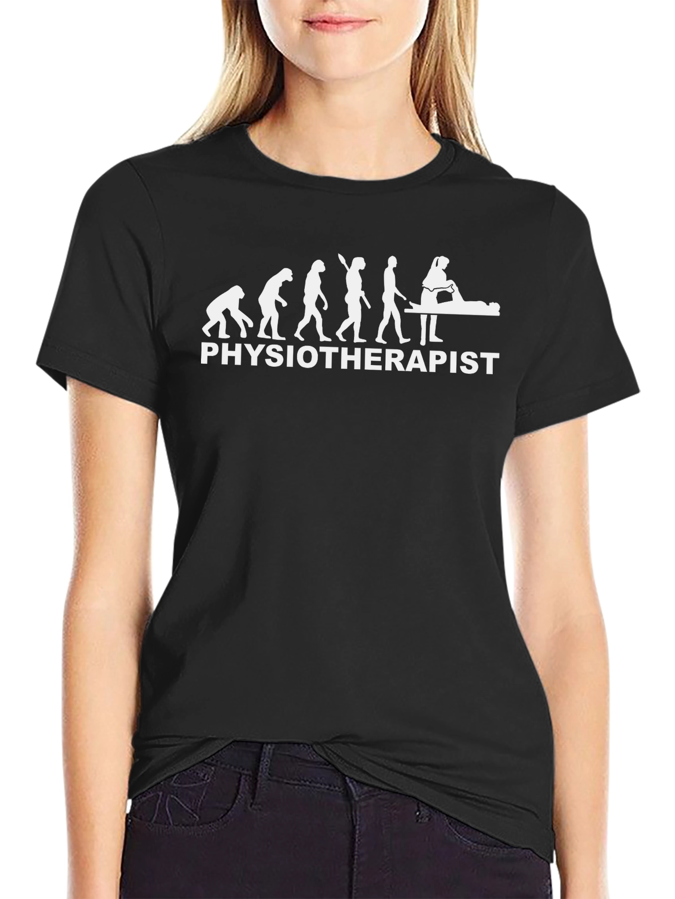 Physiotherapist Evolution Graphic T-Shirt