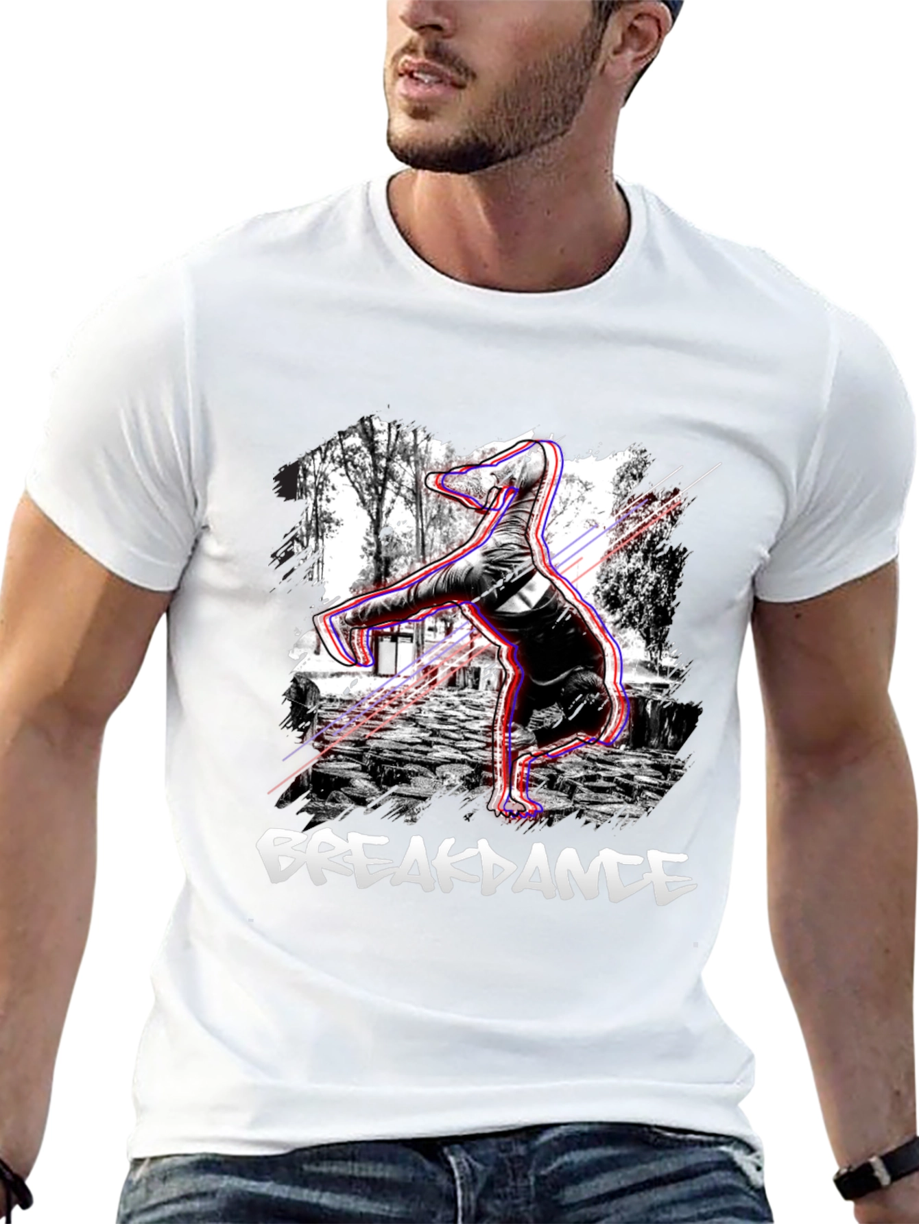 Breakdance Graphic Tee - Urban Streetwear