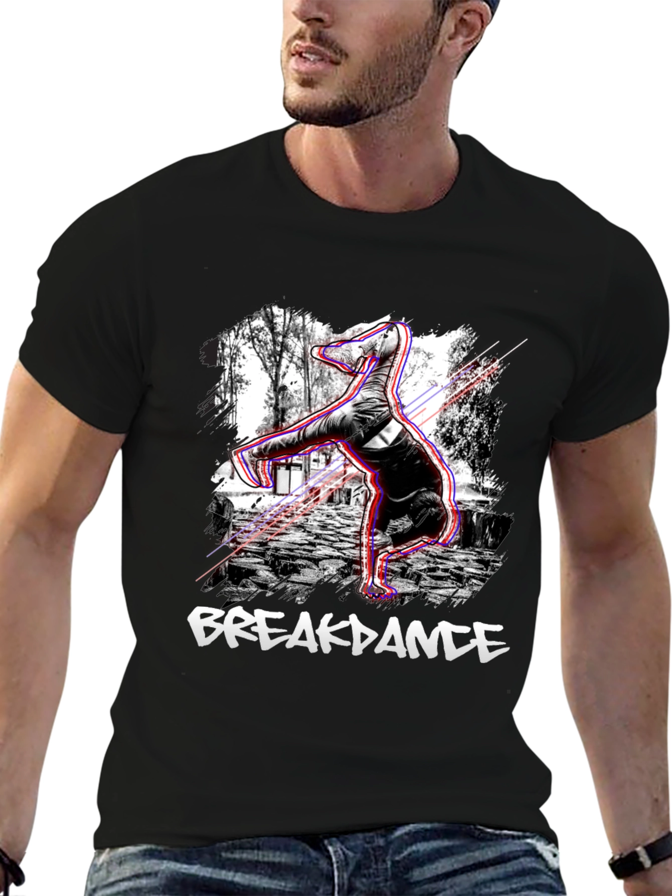 Breakdance Graphic Tee - Urban Streetwear
