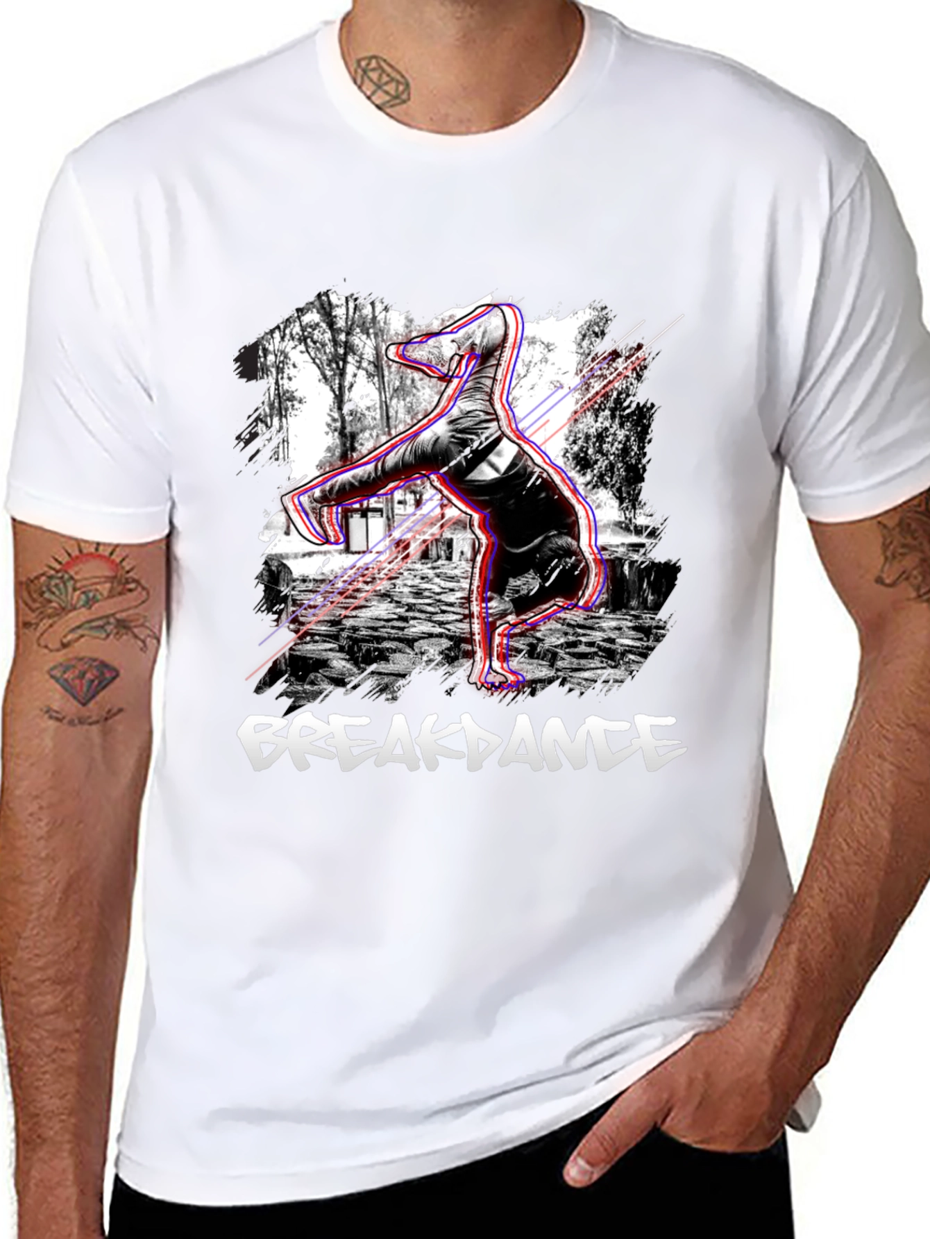 Breakdance Graphic Tee - Urban Streetwear