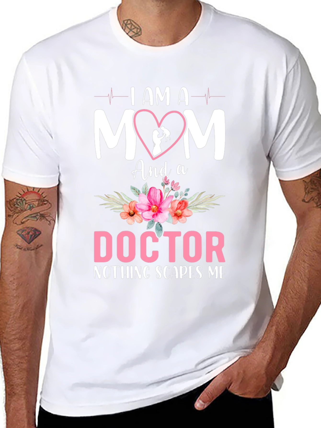 I AM A MOM and a DOCTOR T-Shirt