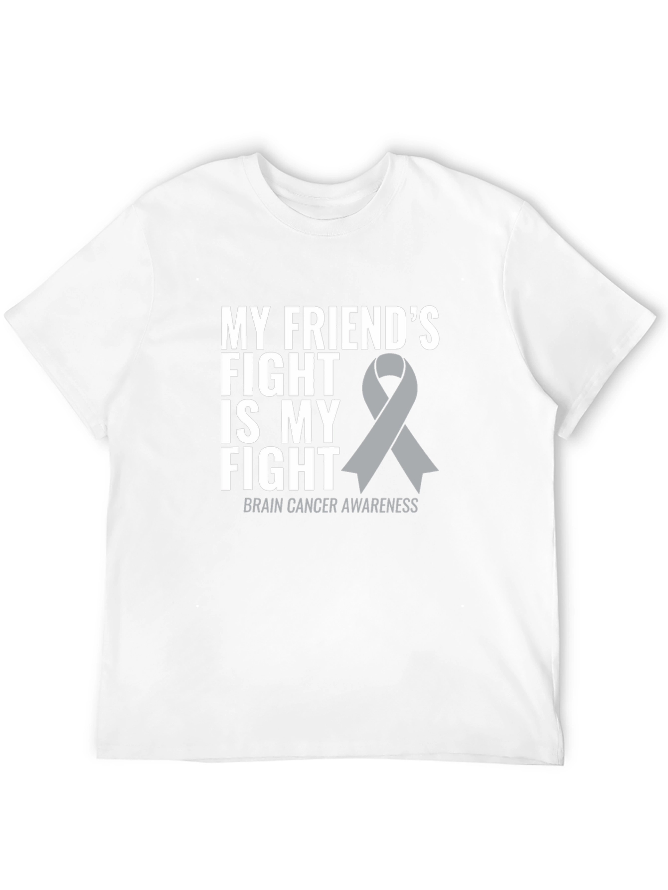 Brain Cancer Awareness T-Shirt: My Friends Fight