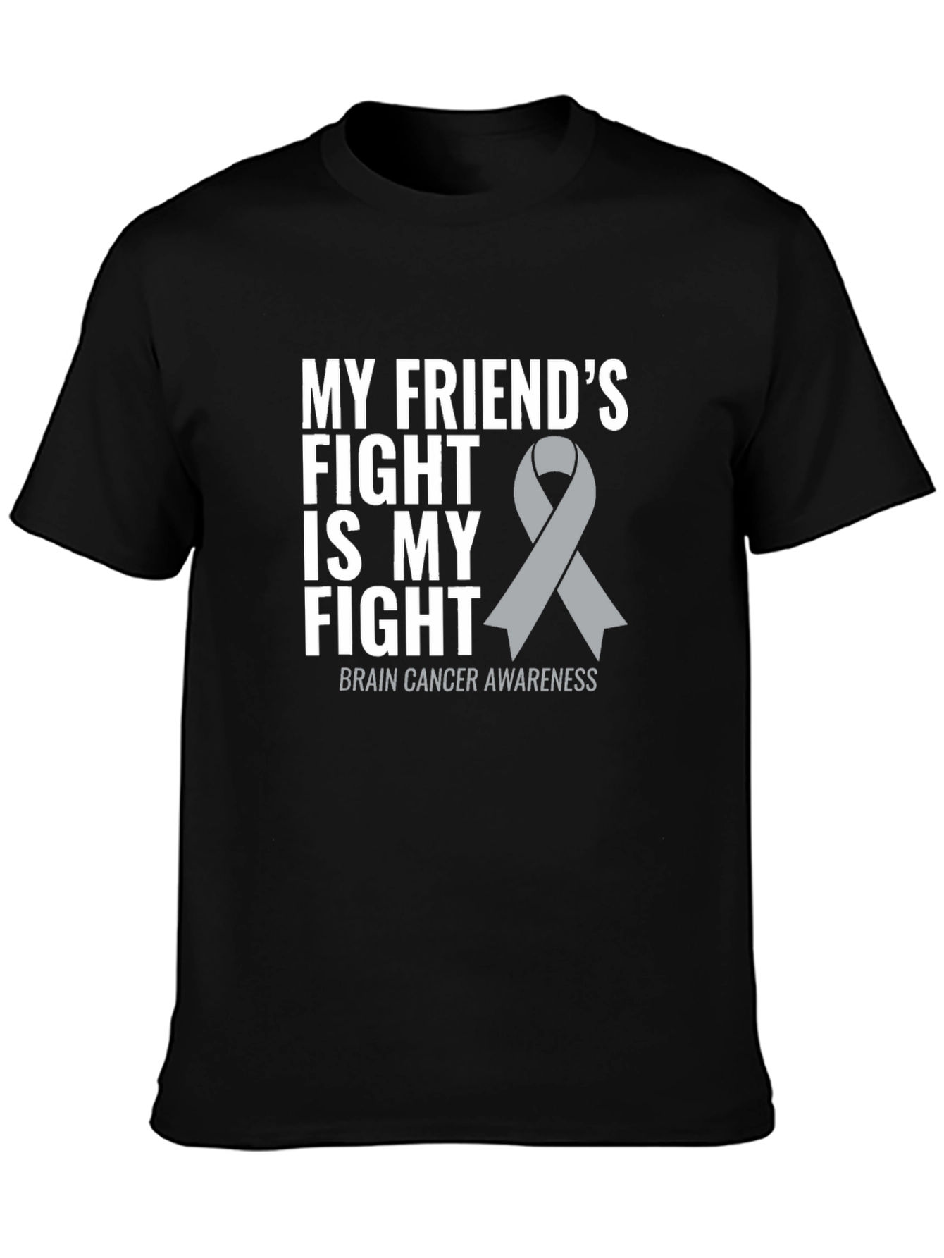Brain Cancer Awareness T-Shirt: My Friends Fight