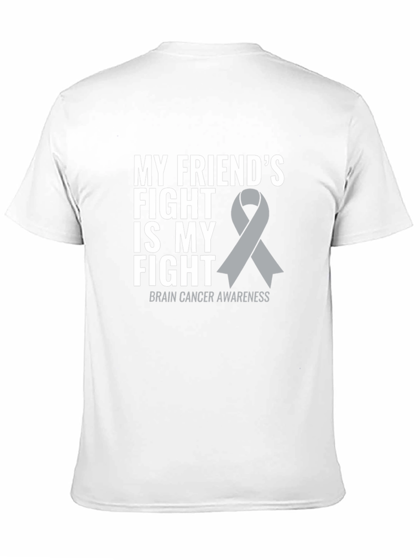 Brain Cancer Awareness T-Shirt: My Friends Fight