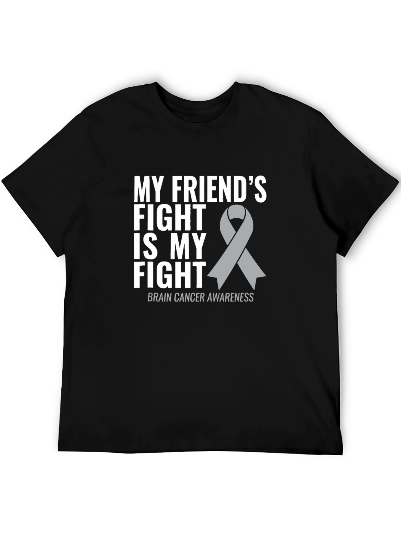 Brain Cancer Awareness T-Shirt: My Friends Fight
