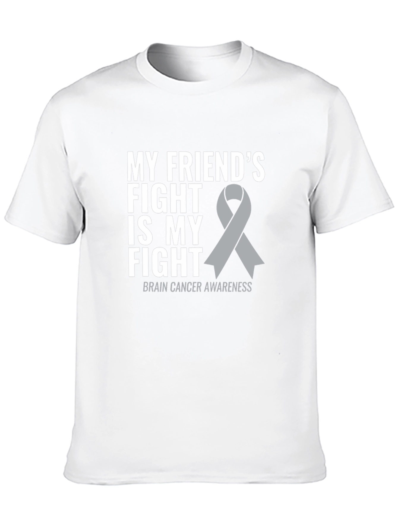 Brain Cancer Awareness T-Shirt: My Friends Fight