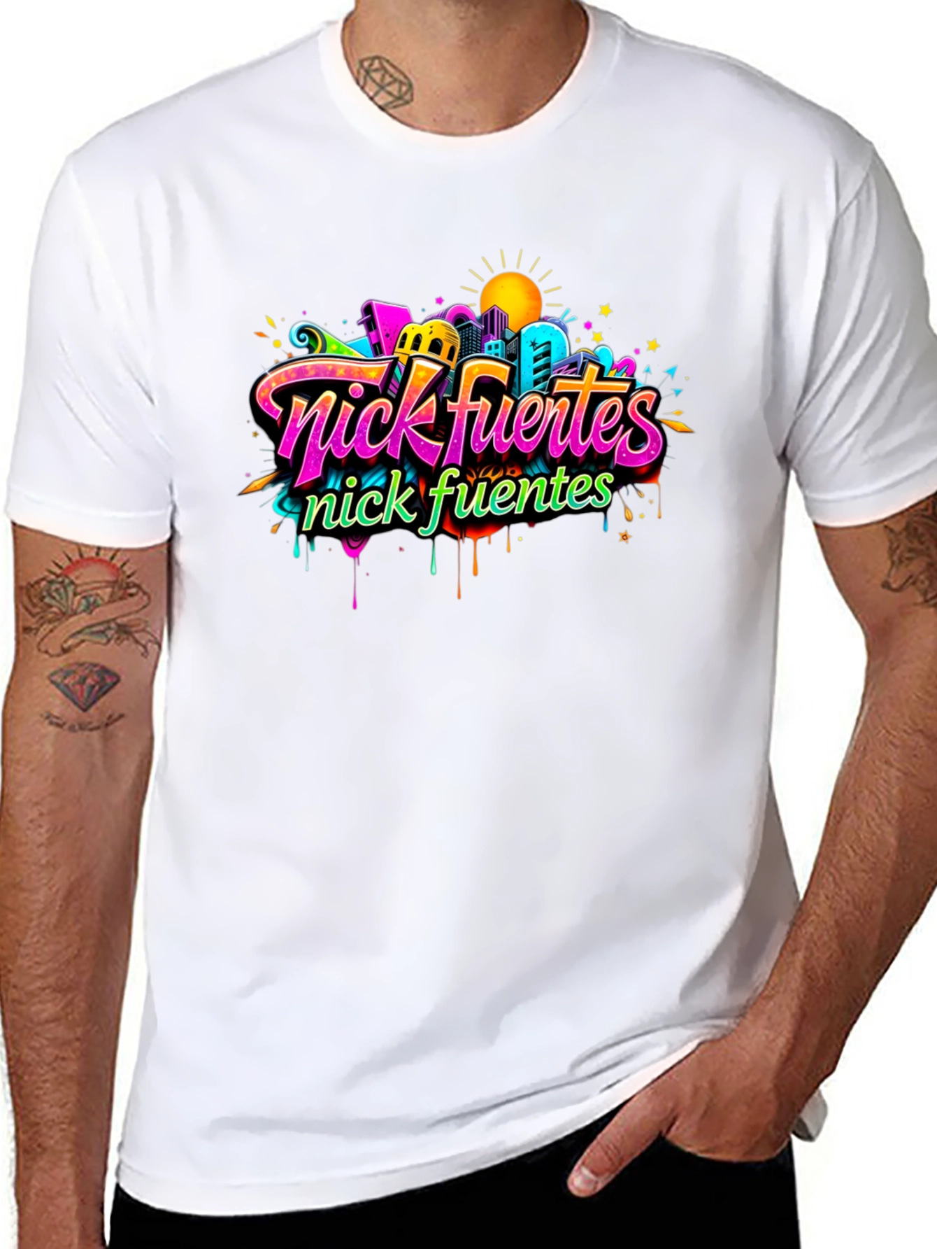 Nick Fuentes Graphic T-Shirt - Black