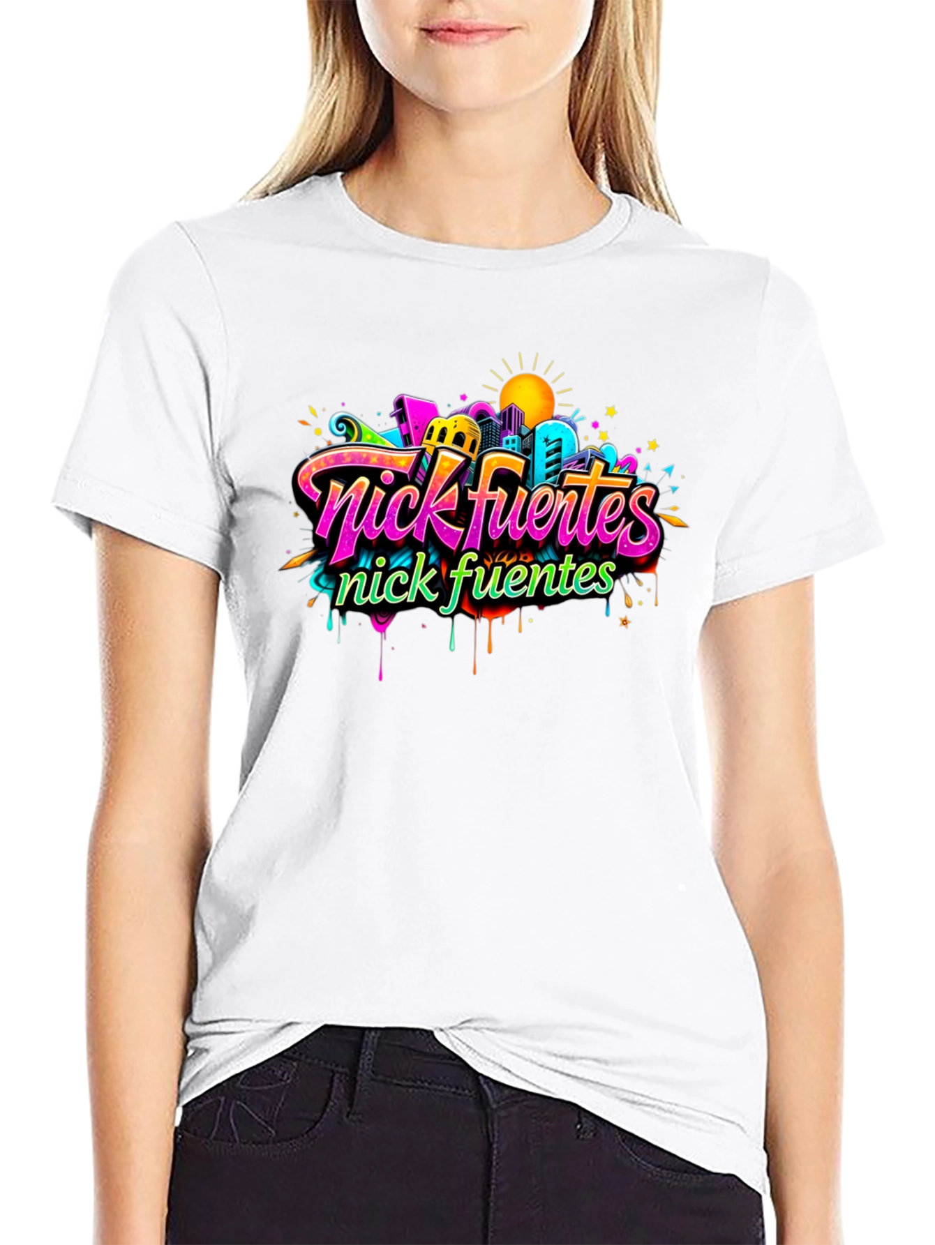 Nick Fuentes Graphic T-Shirt - Black