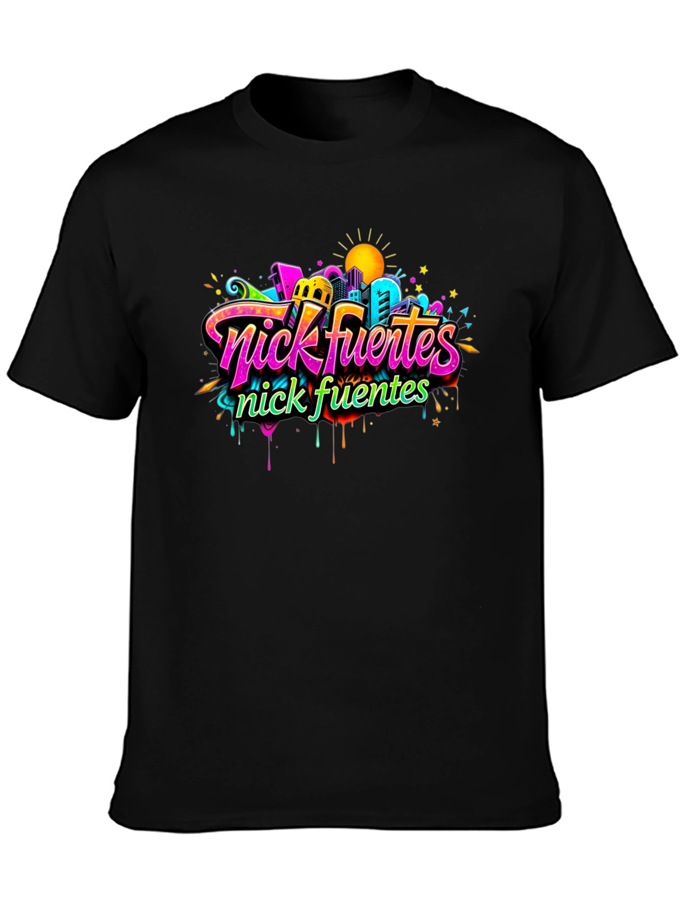 Nick Fuentes Graphic T-Shirt - Black