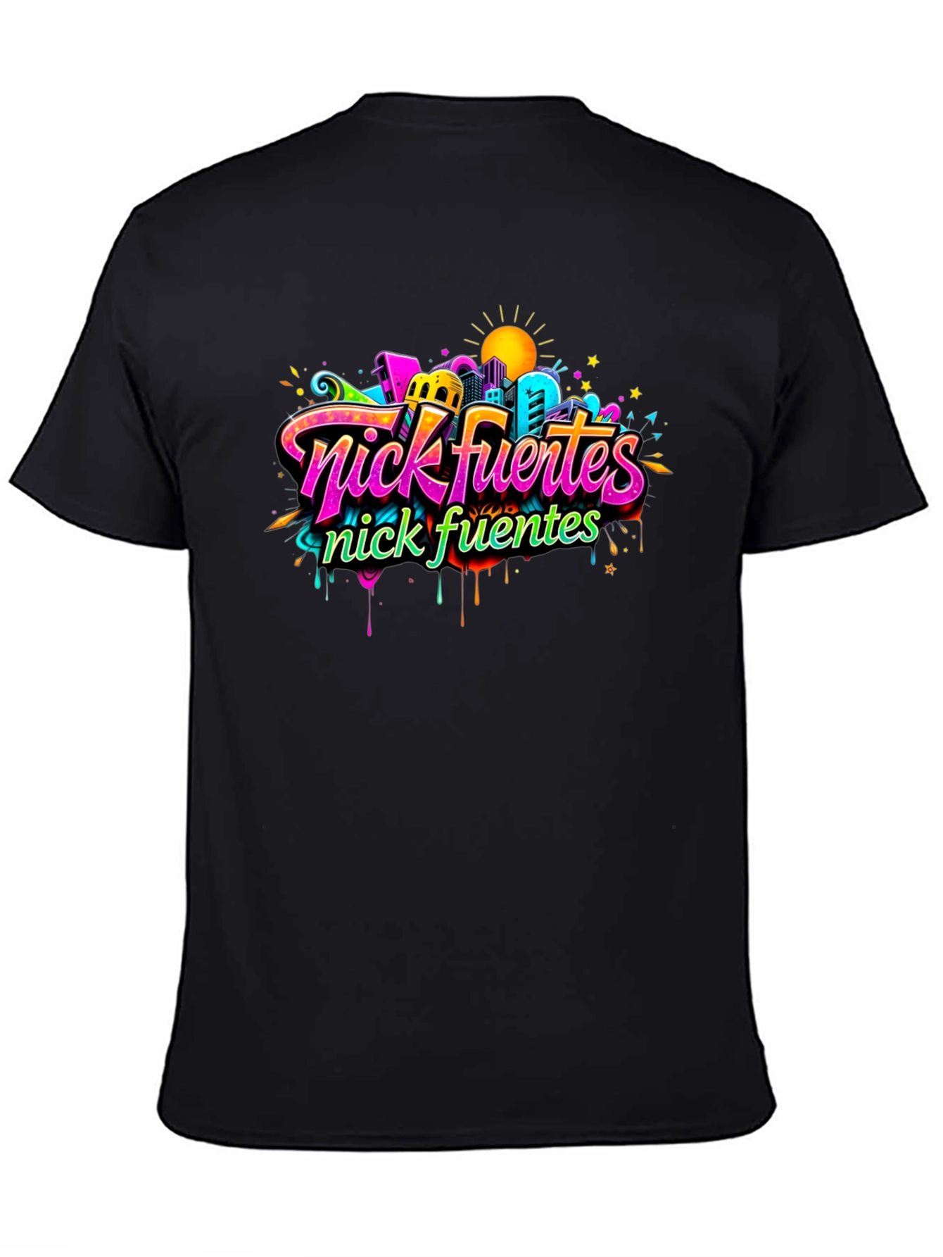Nick Fuentes Graphic T-Shirt - Black