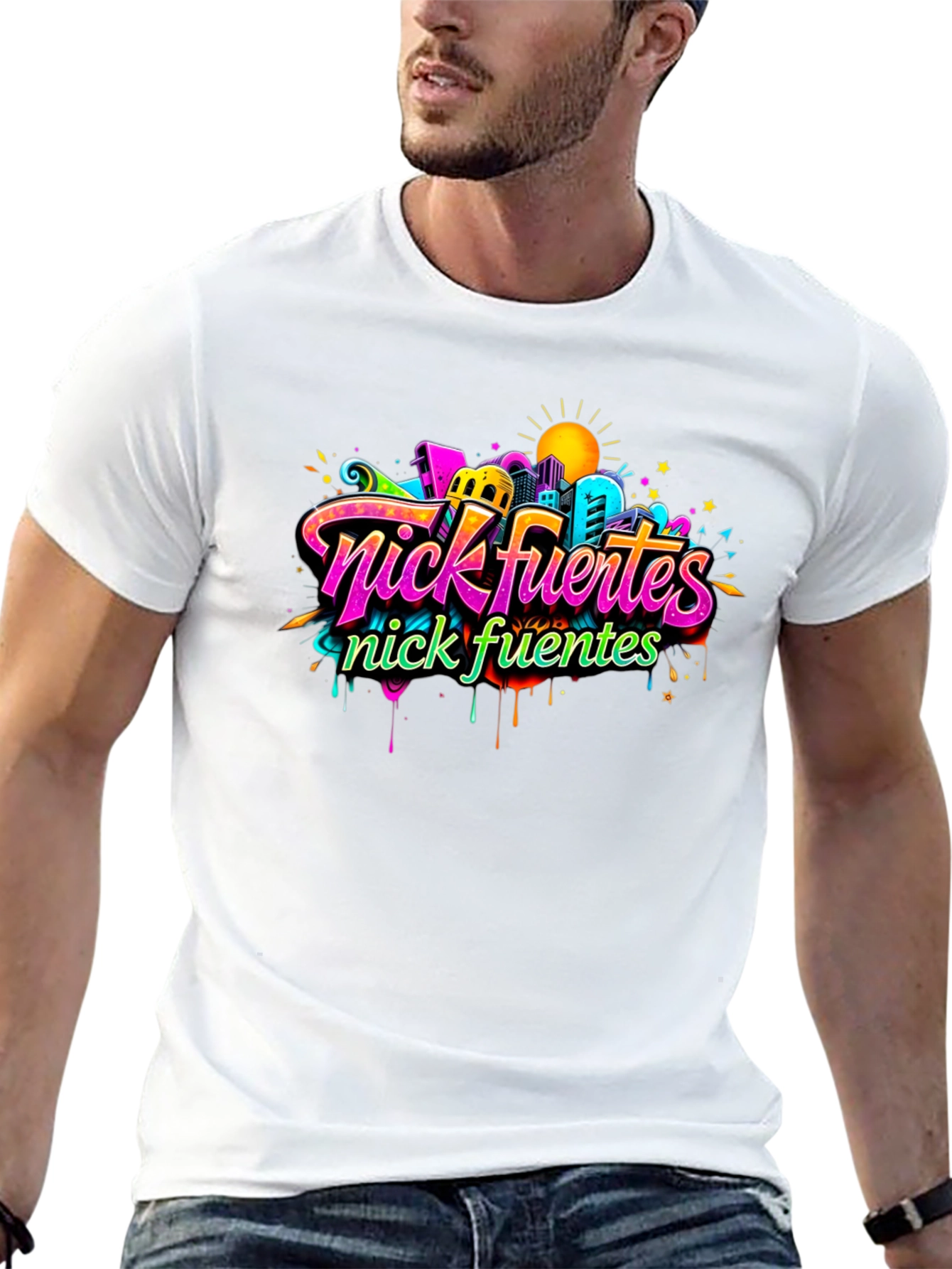 Nick Fuentes Graphic T-Shirt - Black