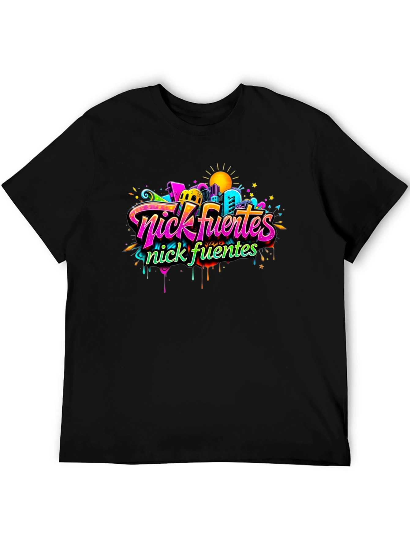 Nick Fuentes Graphic T-Shirt - Black