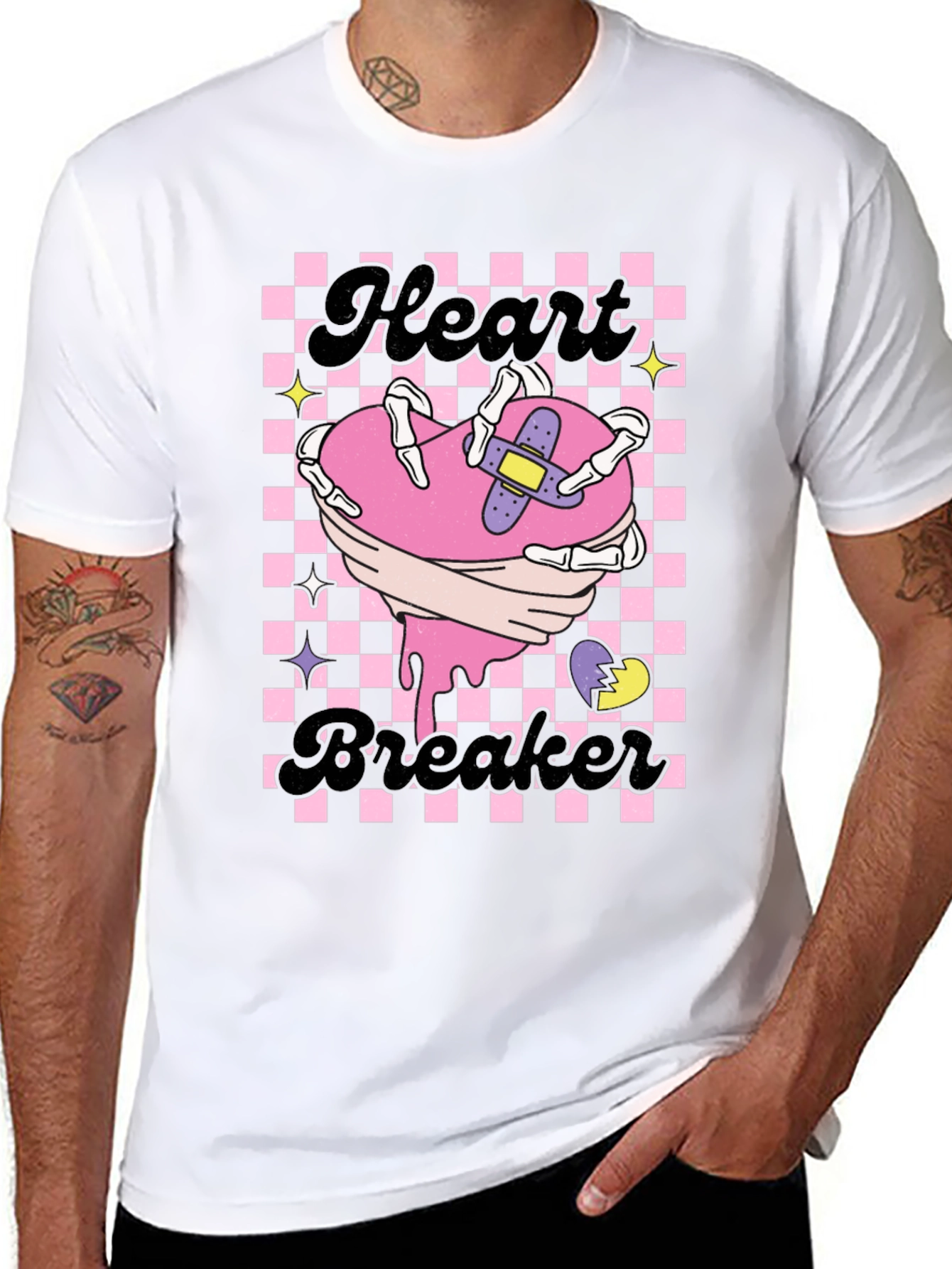 Heartbreaker Graphic Tee - Edgy Streetwear