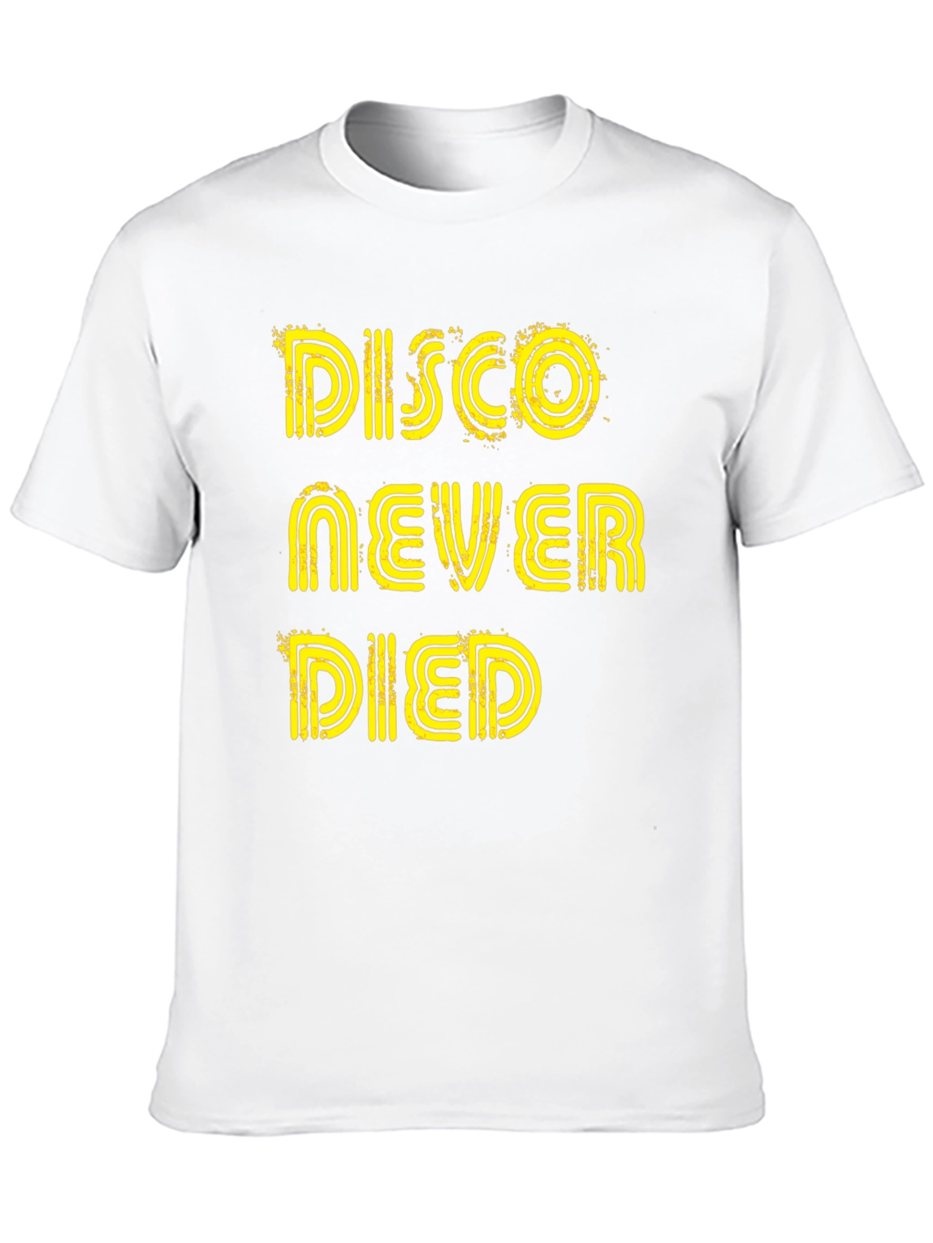 Disco Never Died Graphic Tee - Black