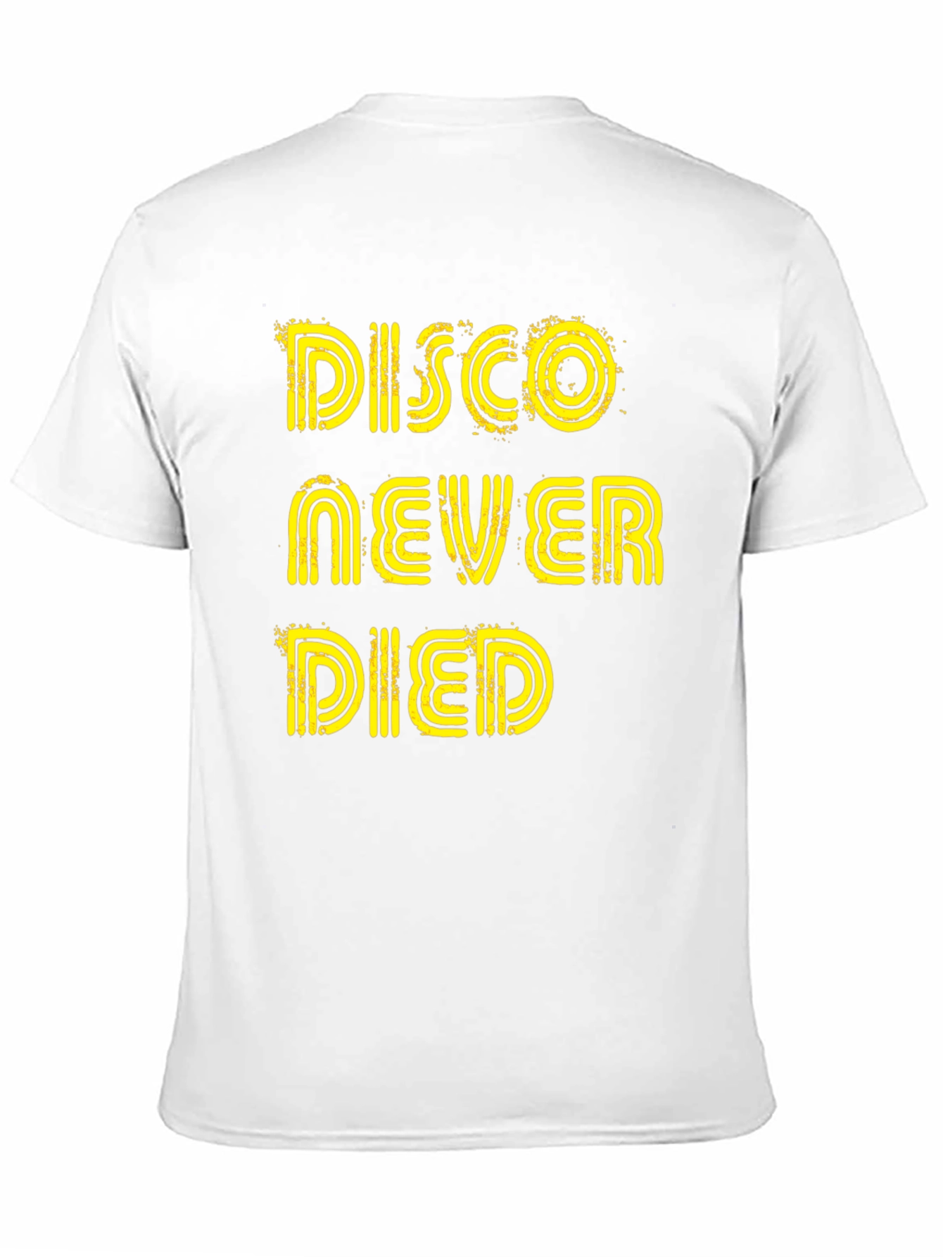 Disco Never Died Graphic Tee - Black
