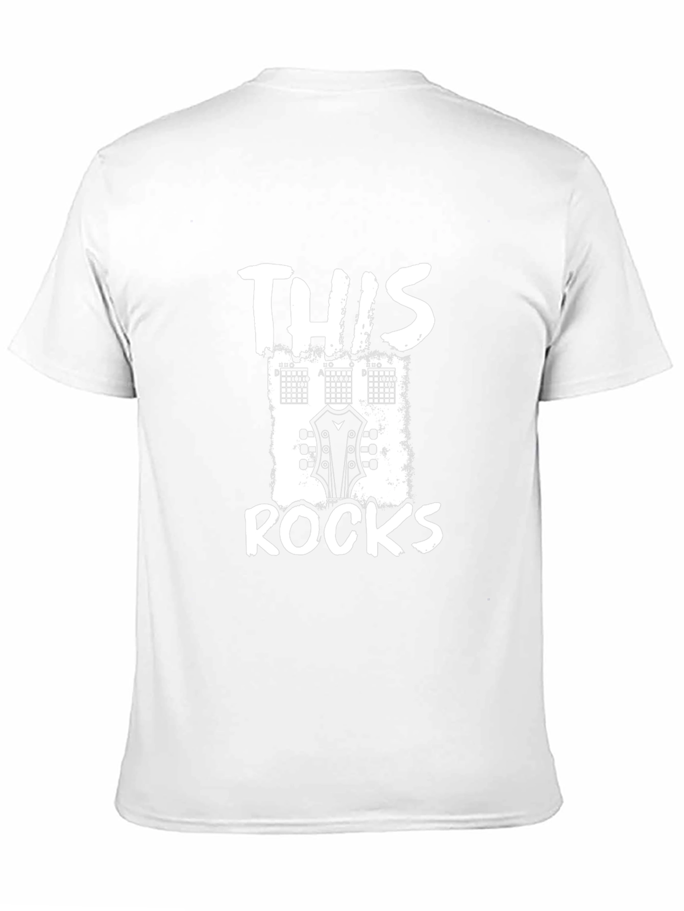 This Rocks Guitar Chord T-Shirt - Black