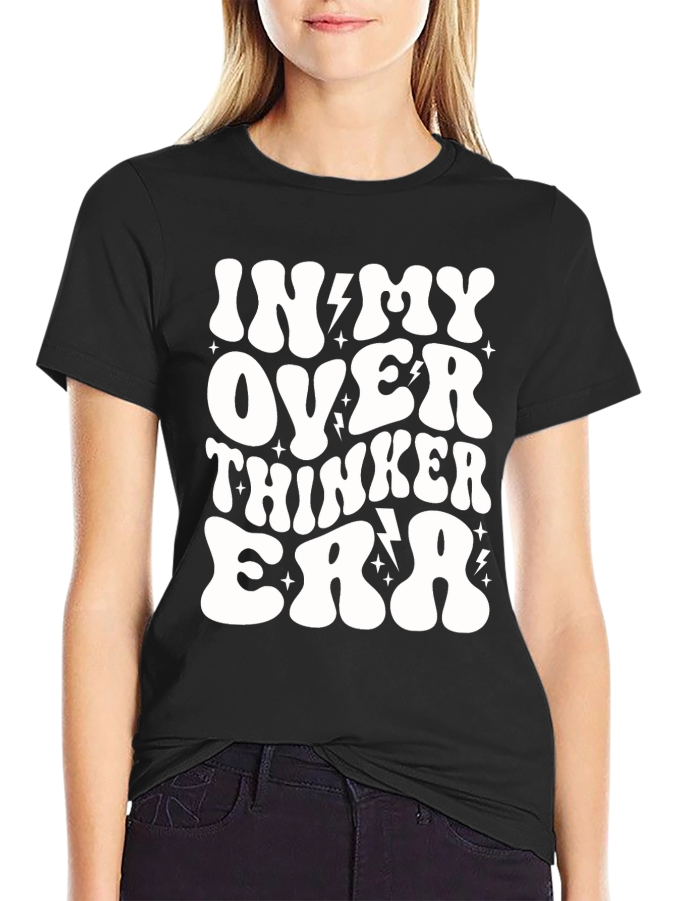 Overthinker Era Graphic Tee - Stylish Cotton Comfort