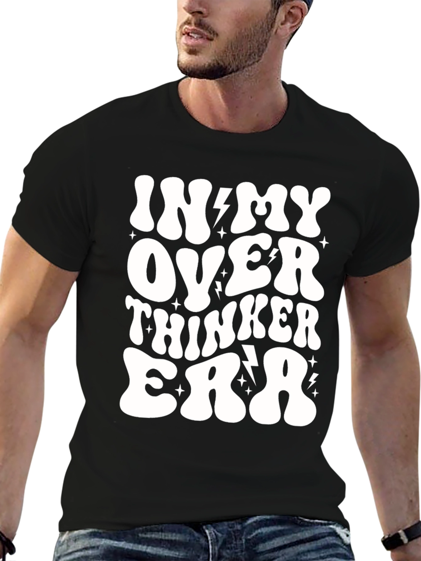 Overthinker Era Graphic Tee - Stylish Cotton Comfort