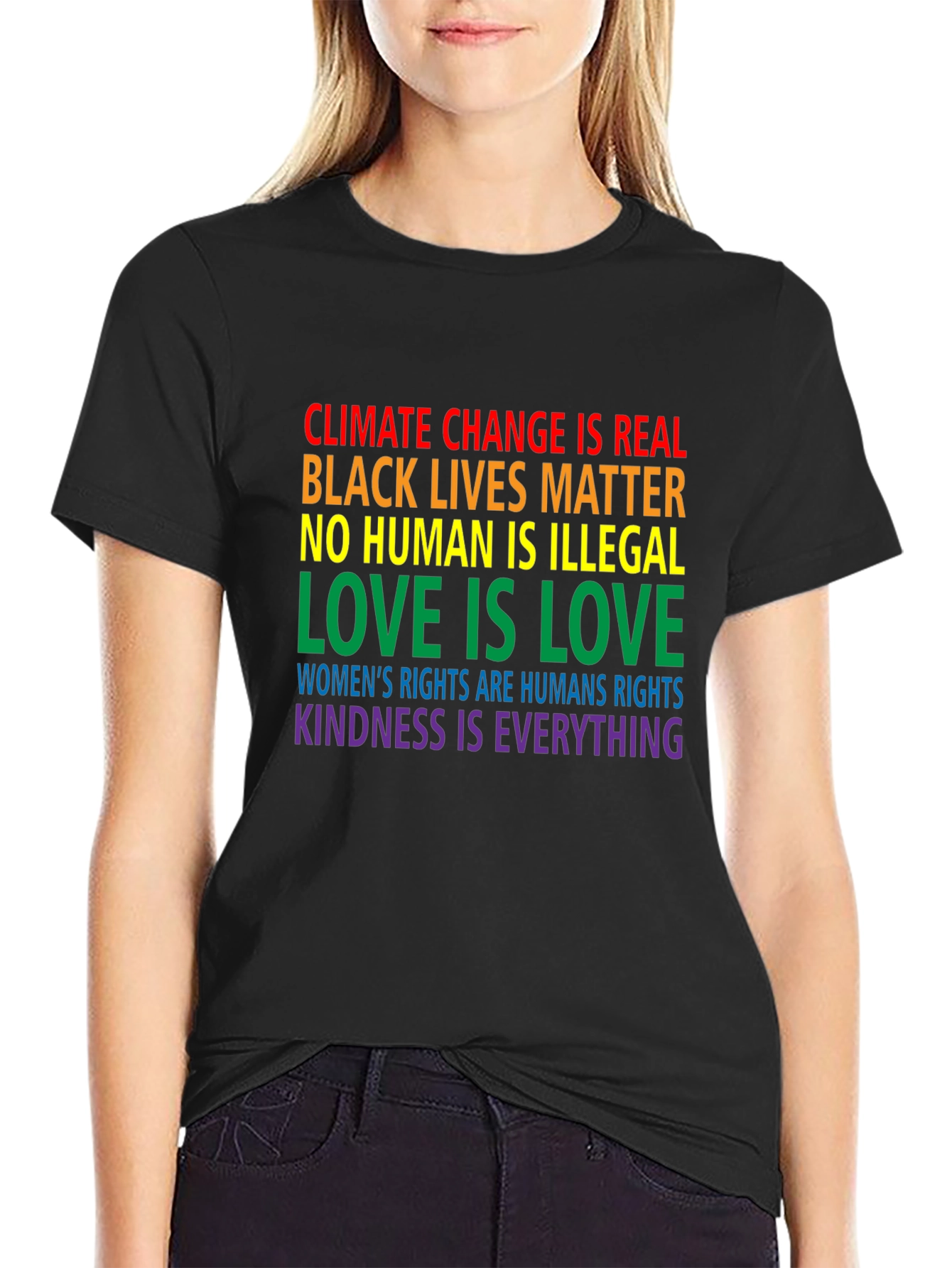 Equality & Kindness Graphic Tee