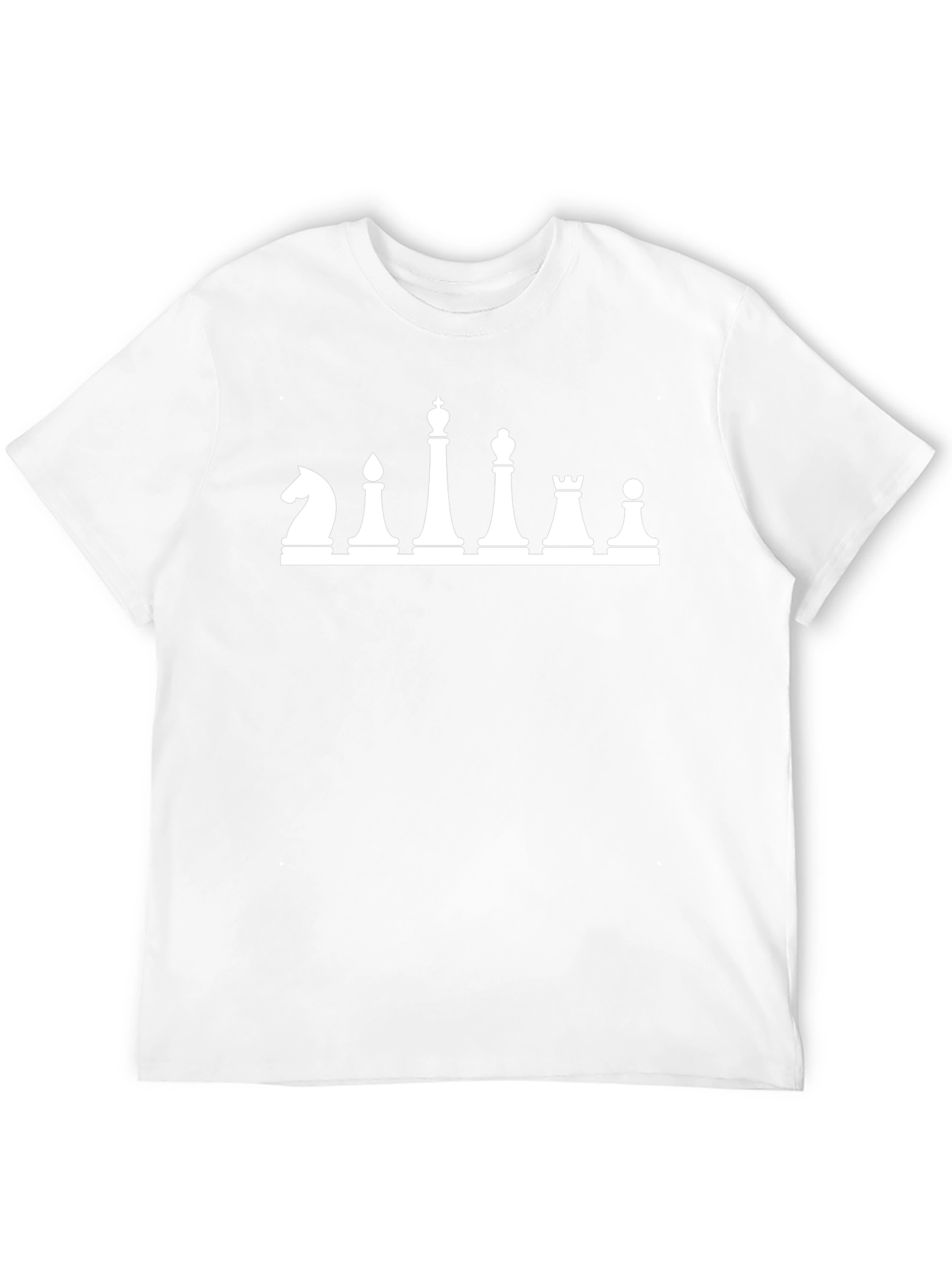 Chess Piece Graphic Tee - Black