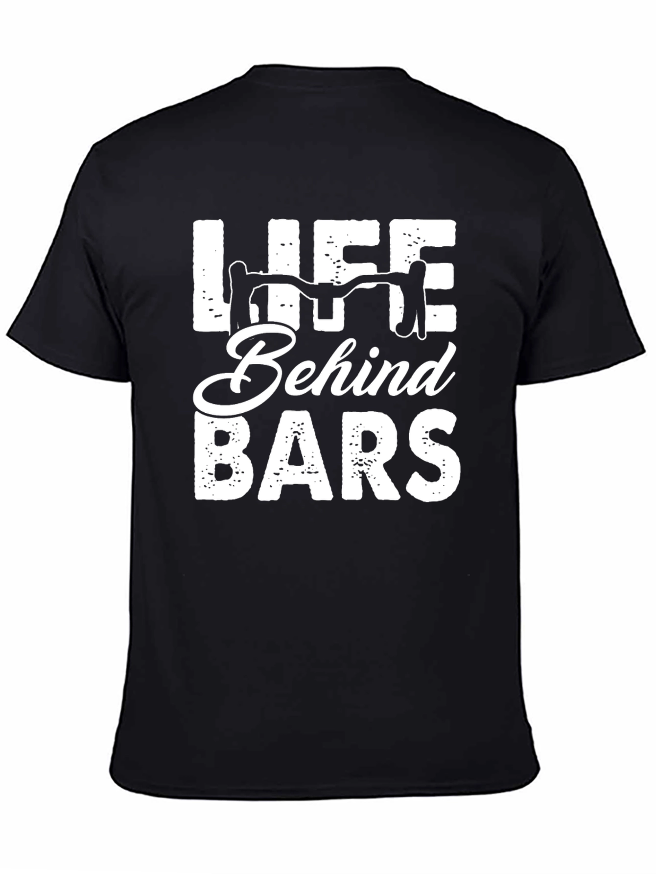 Life Behind Bars T-Shirt - Cycling Enthusiast