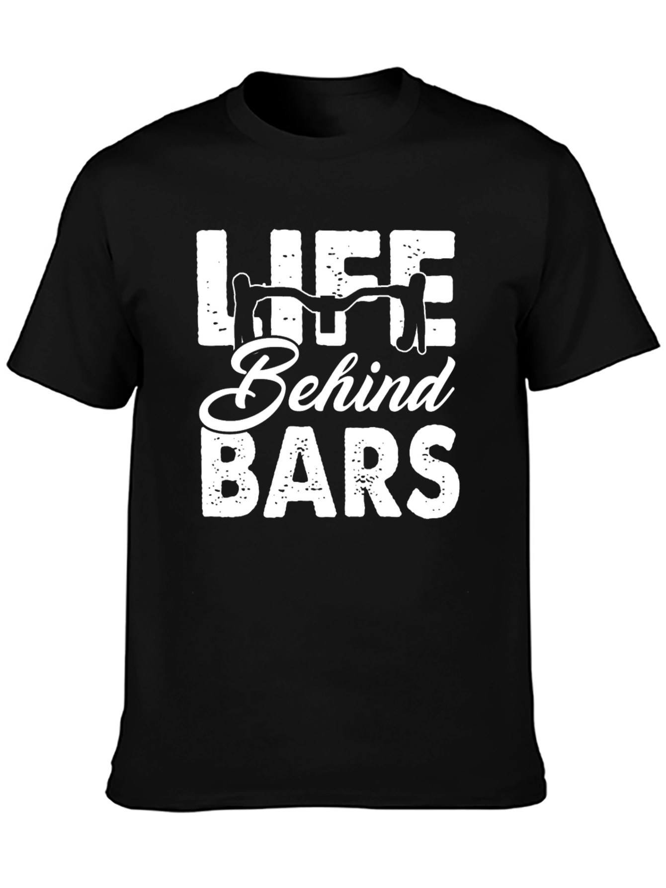 Life Behind Bars T-Shirt - Cycling Enthusiast