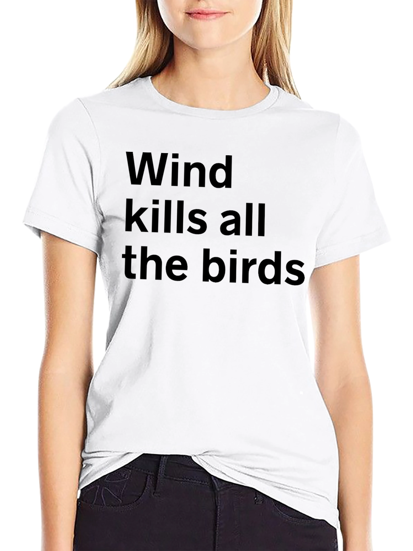 Wind Kills All The Birds Graphic Tee