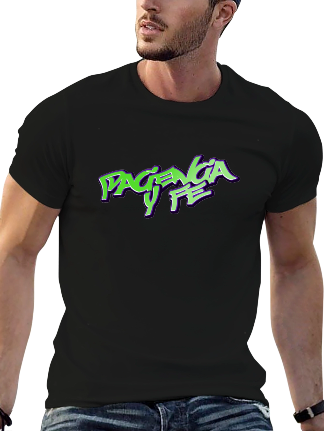 Paciencia Y Fe Graphic T-Shirt