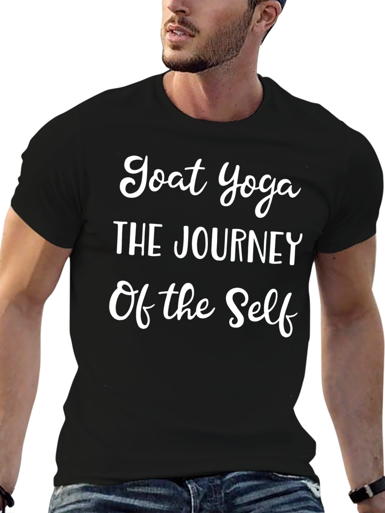Goat Yoga Journey T-Shirt - Unique & Comfy Tee