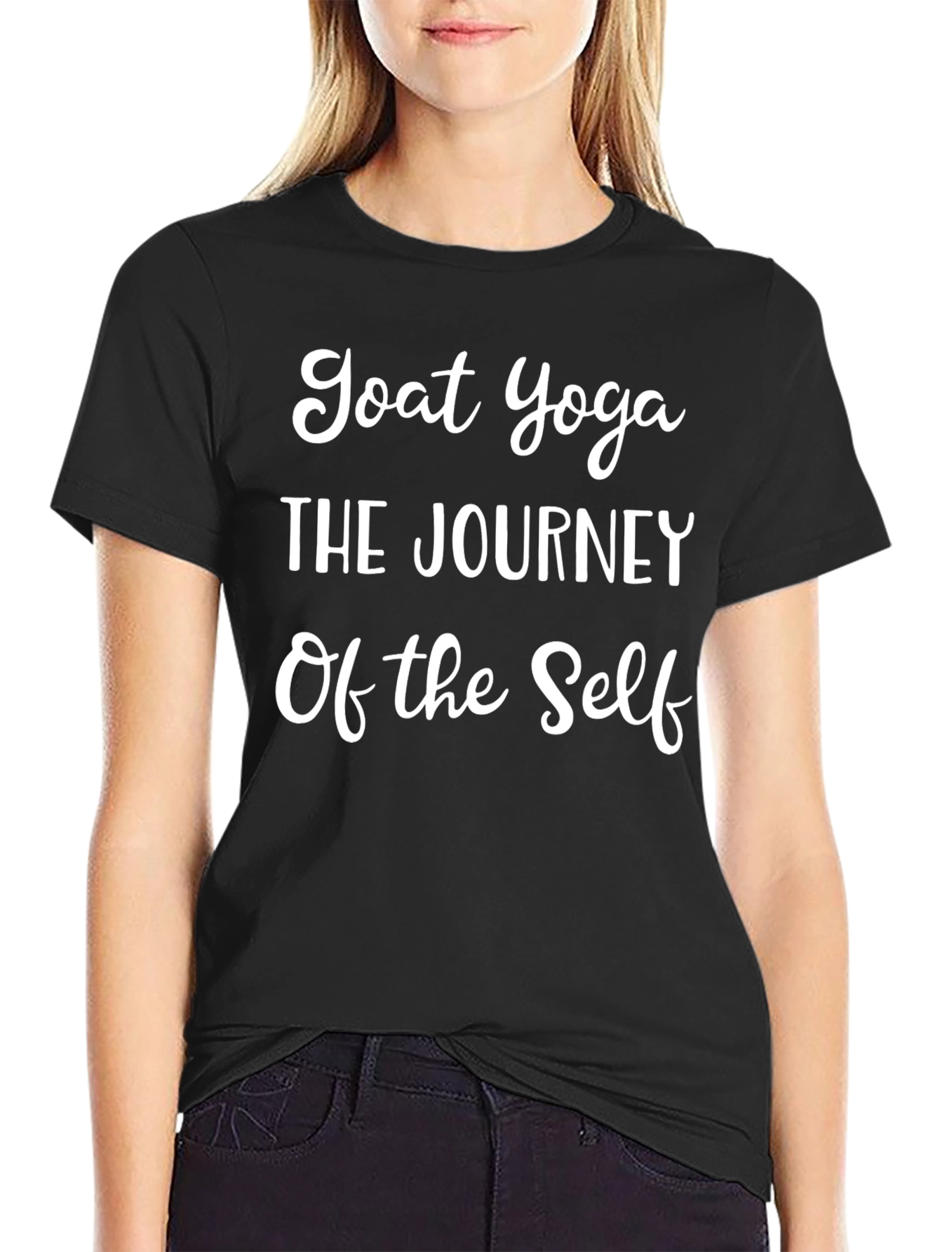 Goat Yoga Journey T-Shirt - Unique & Comfy Tee