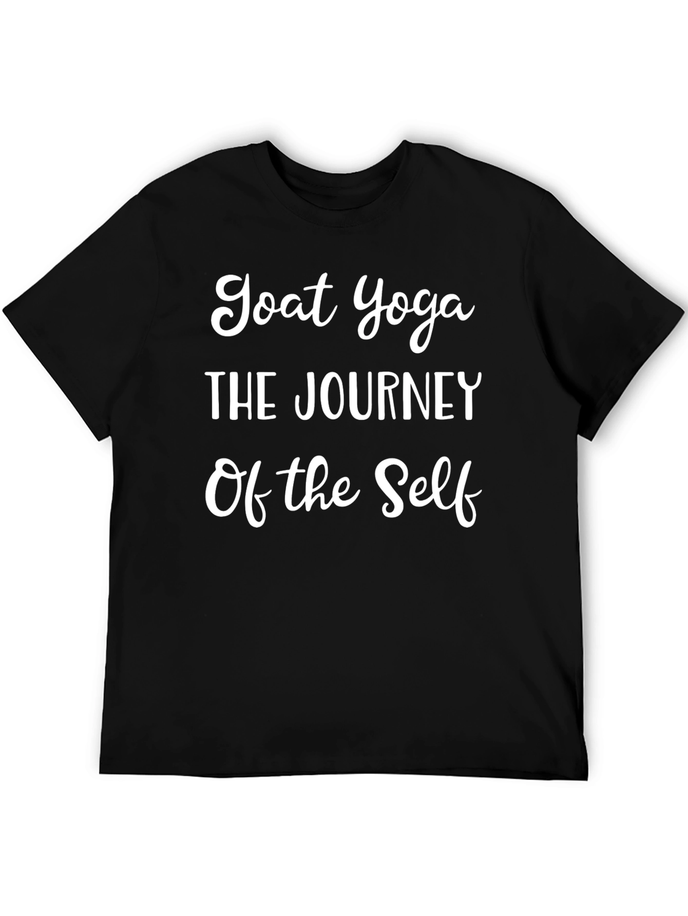 Goat Yoga Journey T-Shirt - Unique & Comfy Tee
