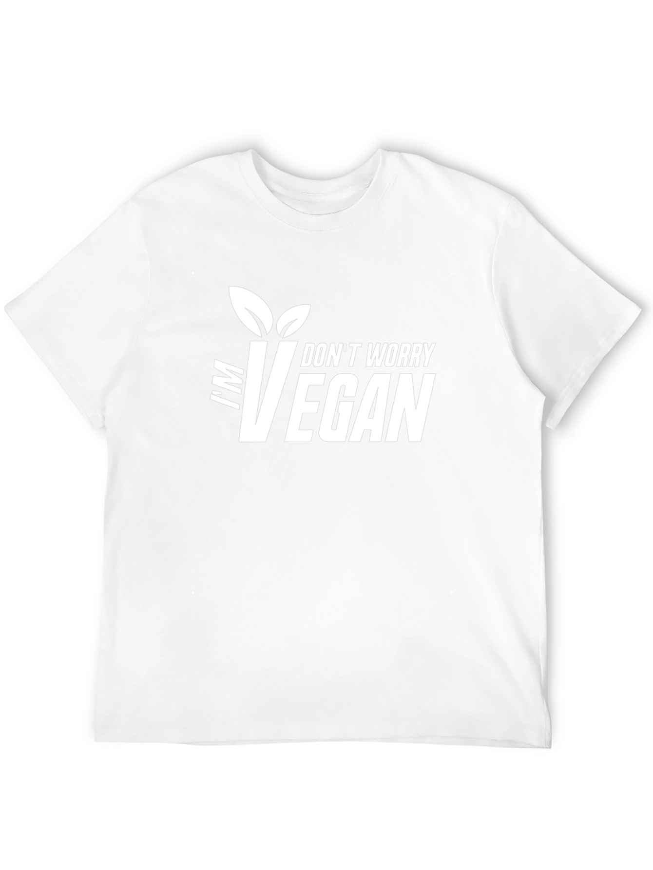 Im Vegan Graphic Tee - Black T-Shirt