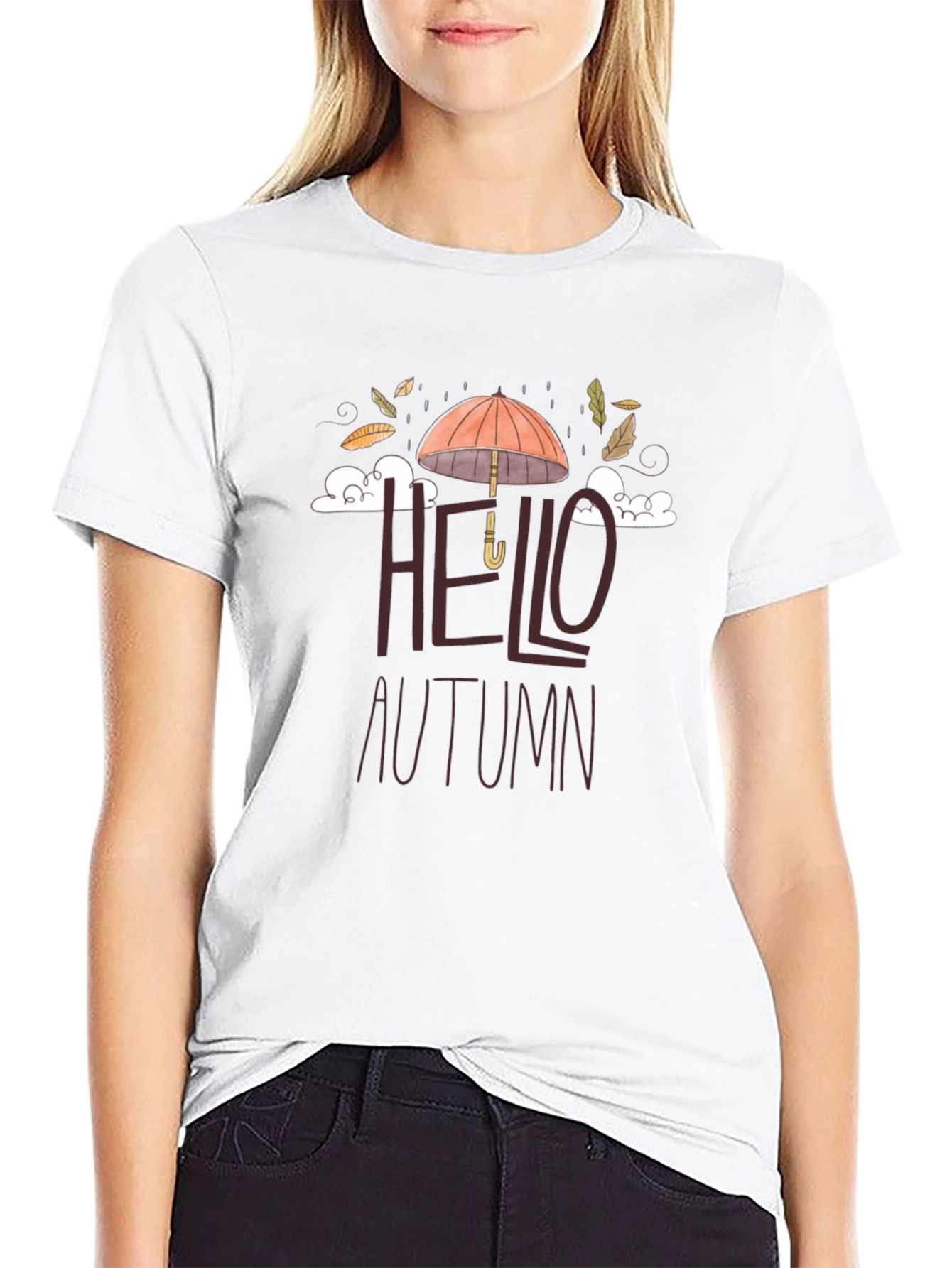 Hello Autumn Graphic T-Shirt