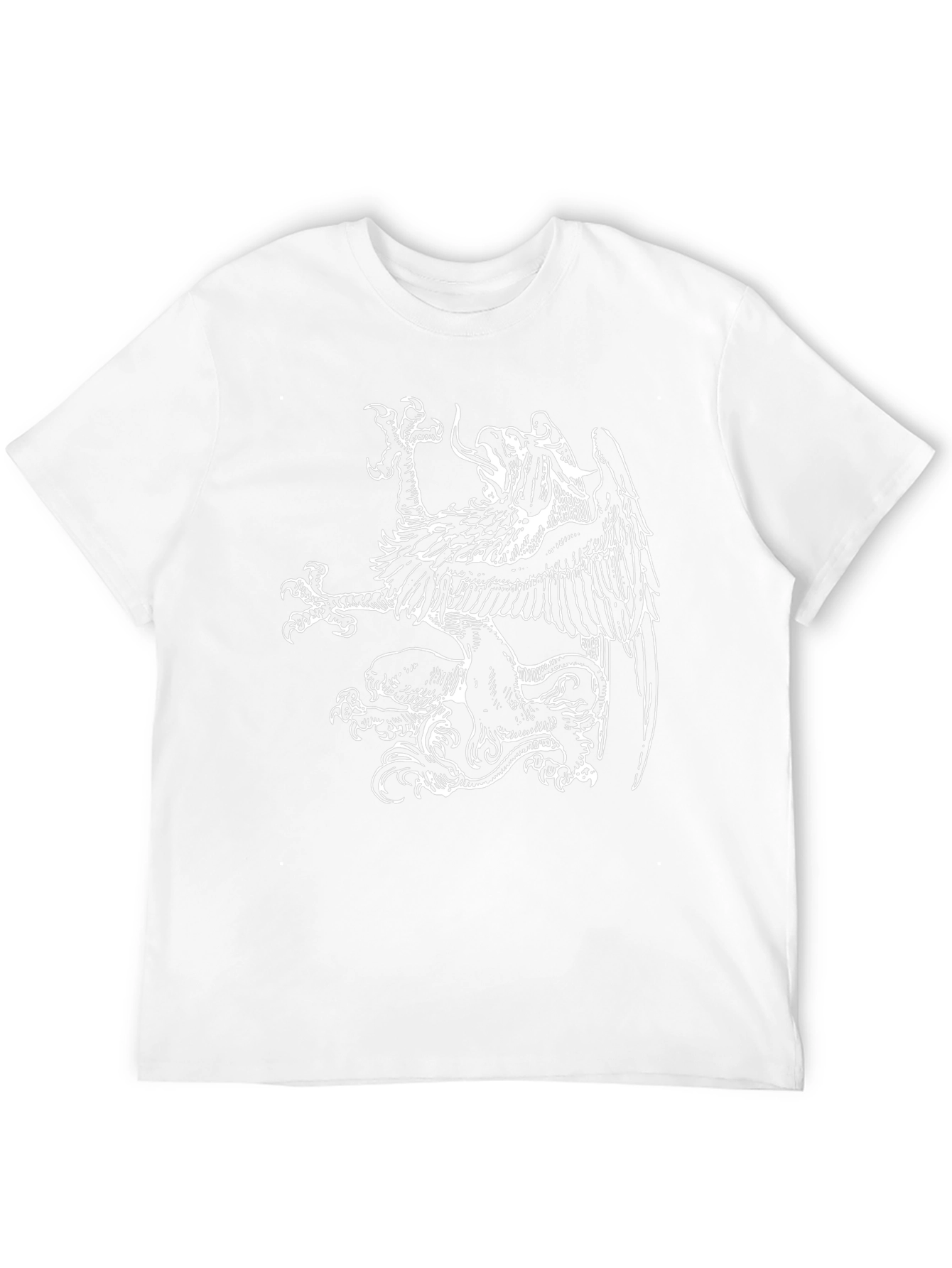 Griffin Graphic Tee - Black Casual T-Shirt