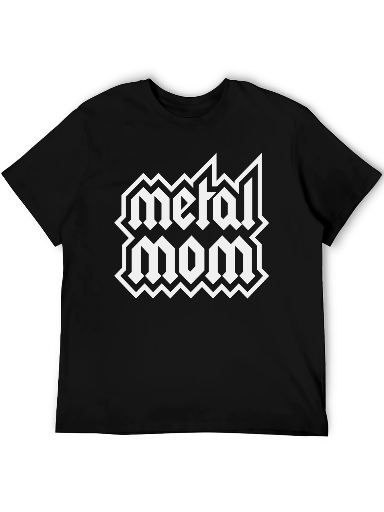 Metal Mom Graphic Tee - Rocker Style Shirt
