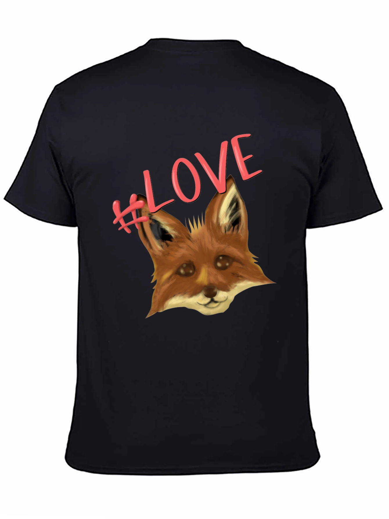 Fox Love T-Shirt - Cute Animal Graphic Tee