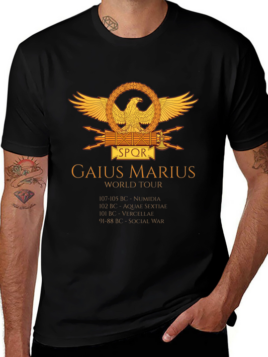 Gaius Marius World Tour T-Shirt - Roman History Tee