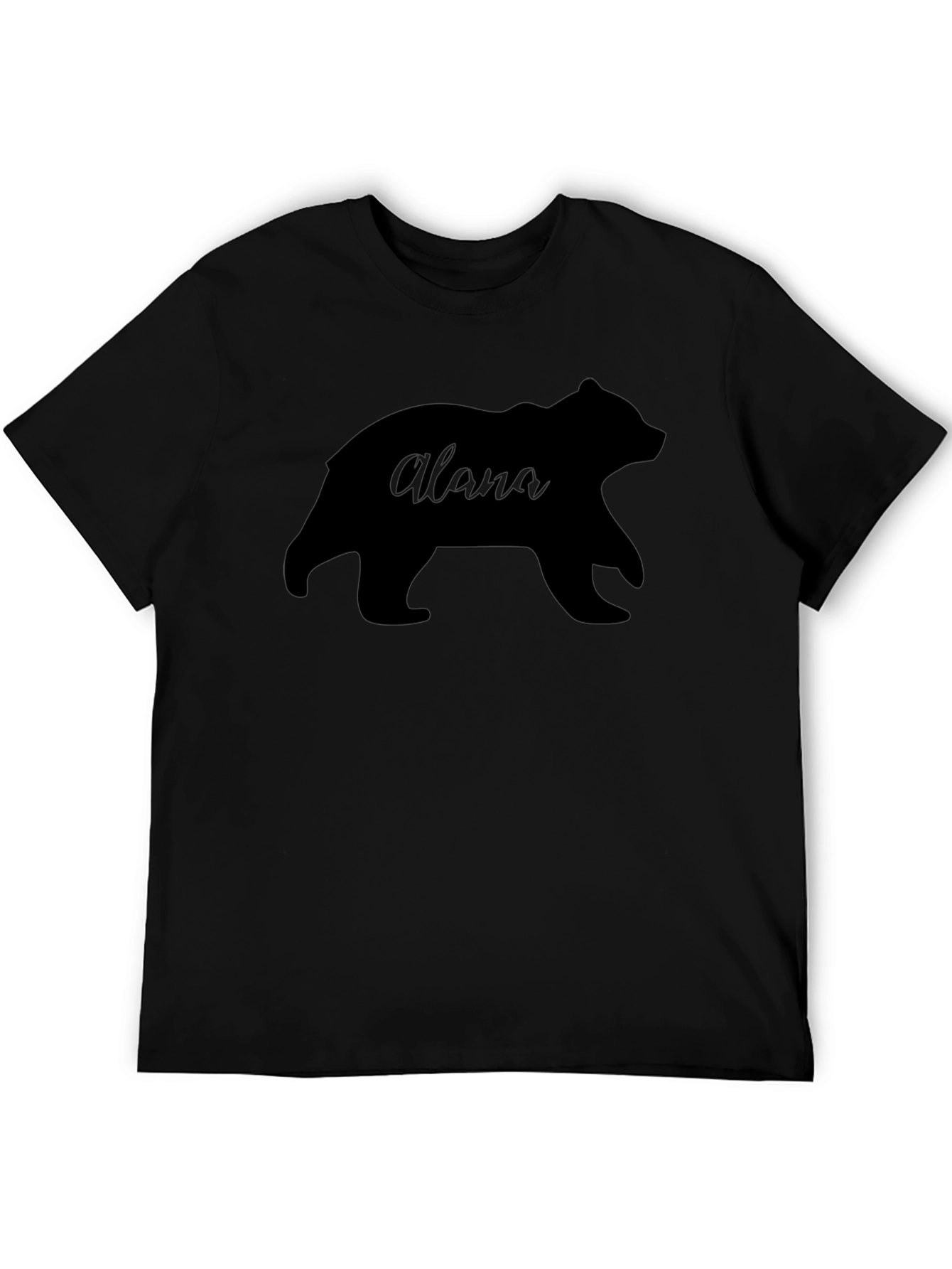 Alana Bear Graphic T-Shirt - Black