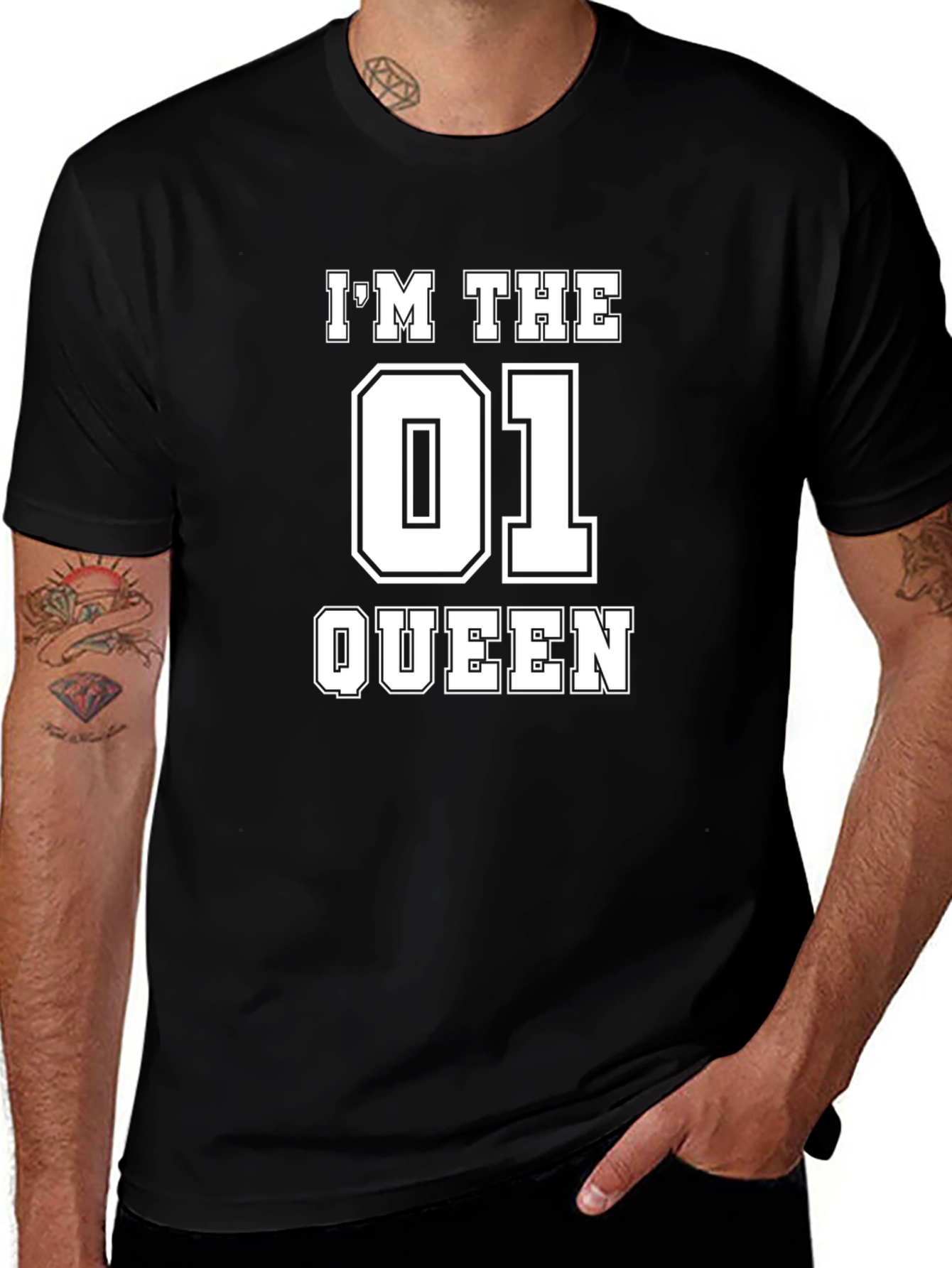 Im the 01 Queen Graphic Tee